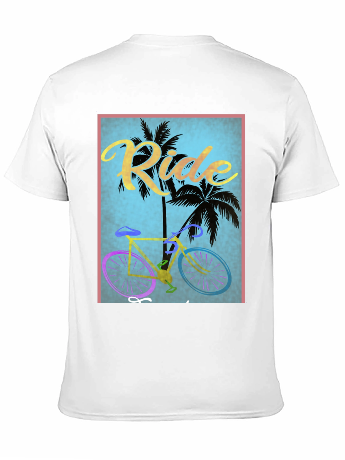 Ride the Beach Mens Graphic Tee