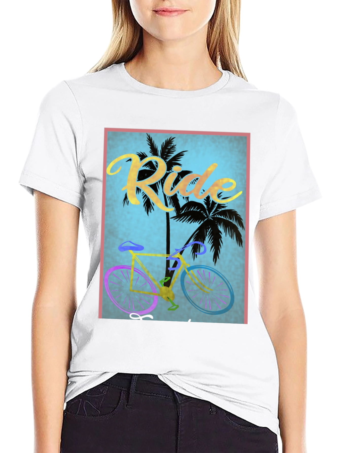 Ride the Beach Mens Graphic Tee