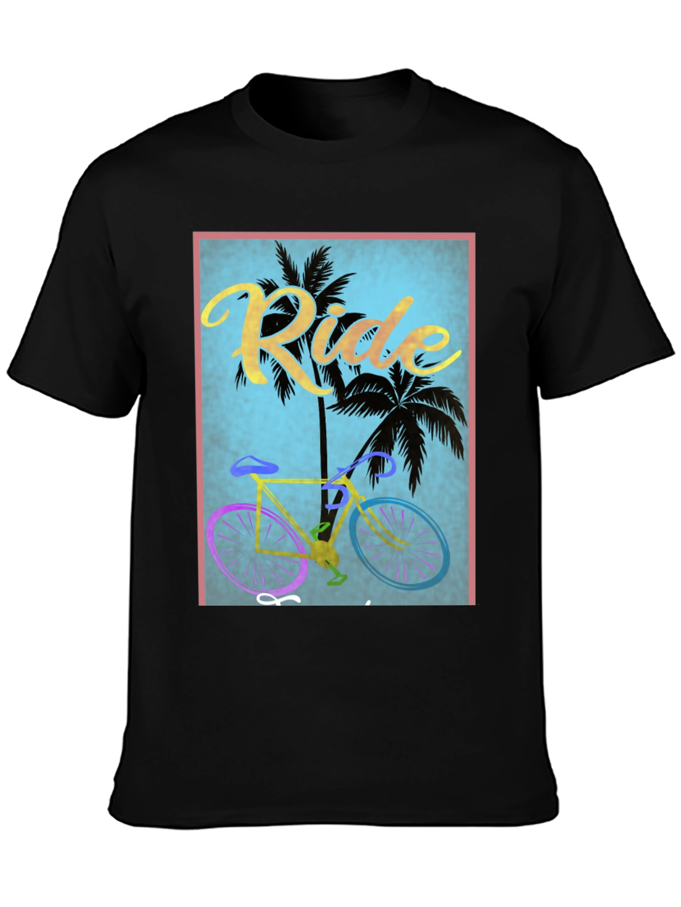 Ride the Beach Mens Graphic Tee