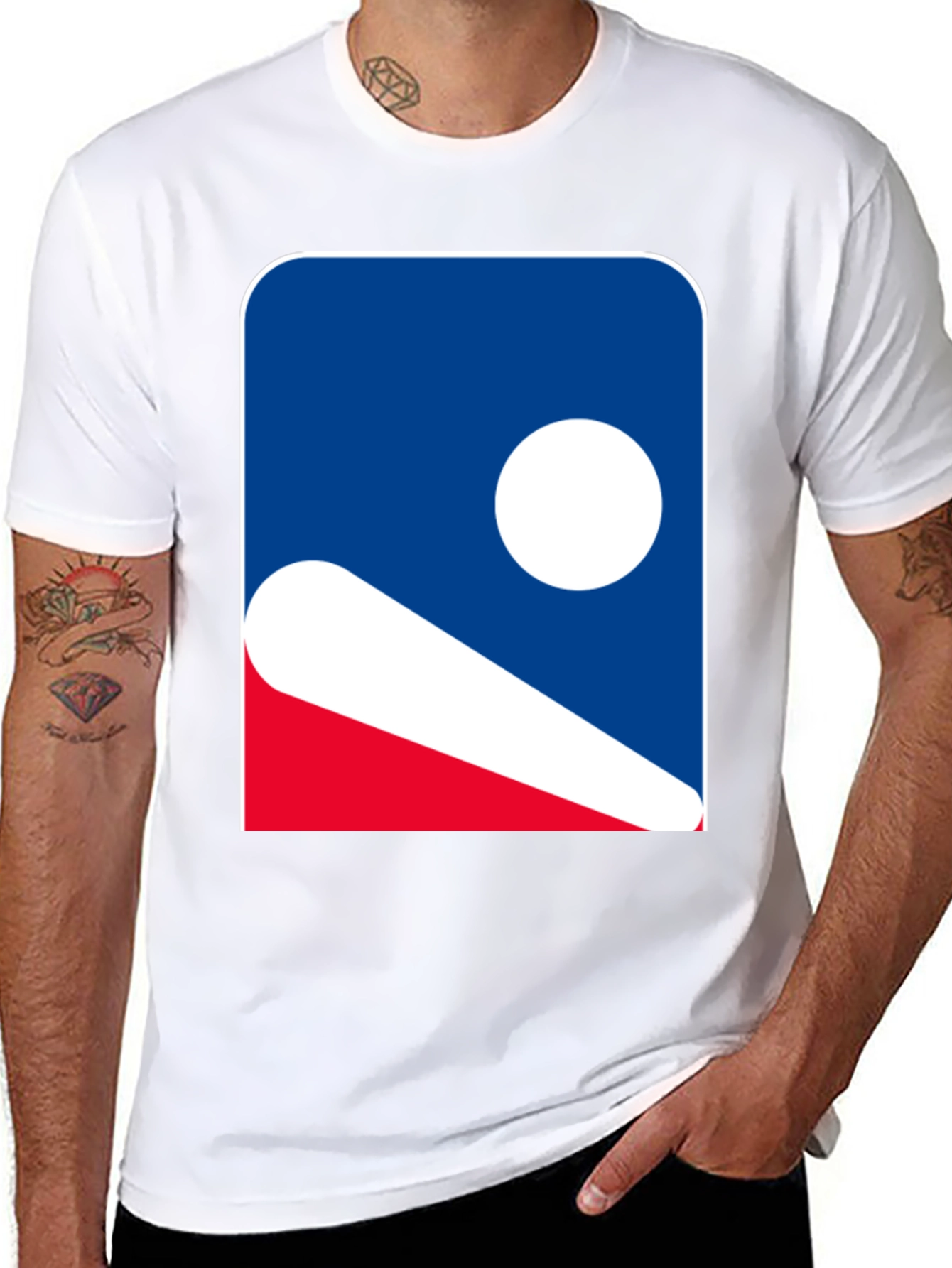 Baseball Logo Graphic T-Shirt