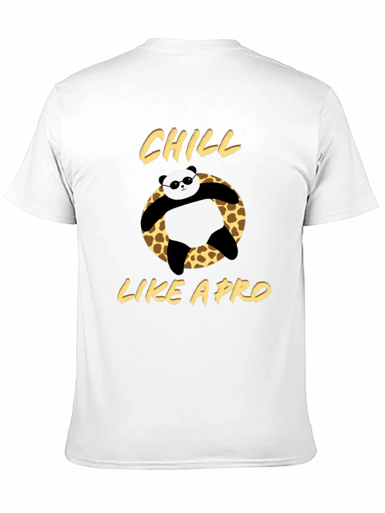 Chill Like a Pro Panda Graphic T-Shirt