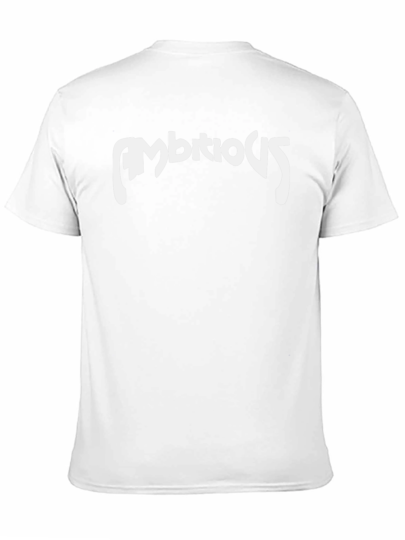 Ambitious Graphic T-Shirt - Black Cotton Blend