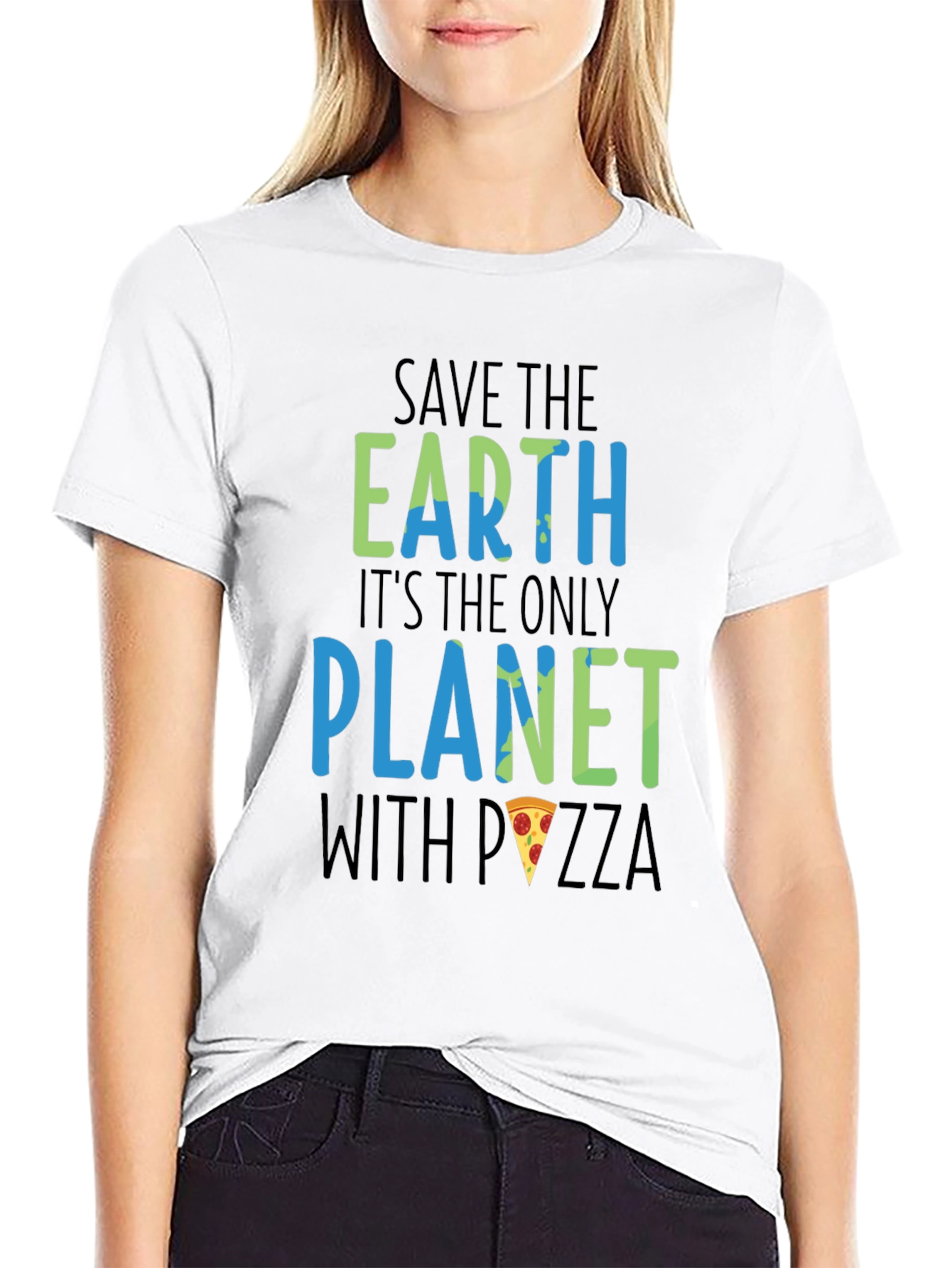 Save the Earth Pizza Planet Graphic Tee