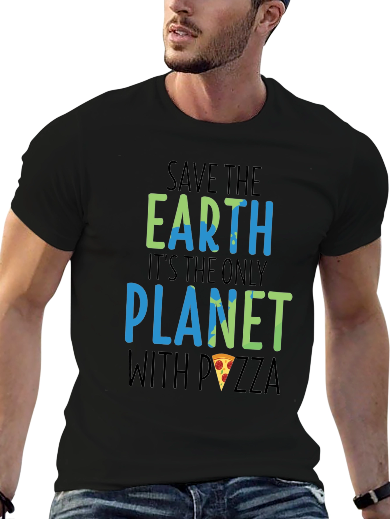 Save the Earth Pizza Planet Graphic Tee