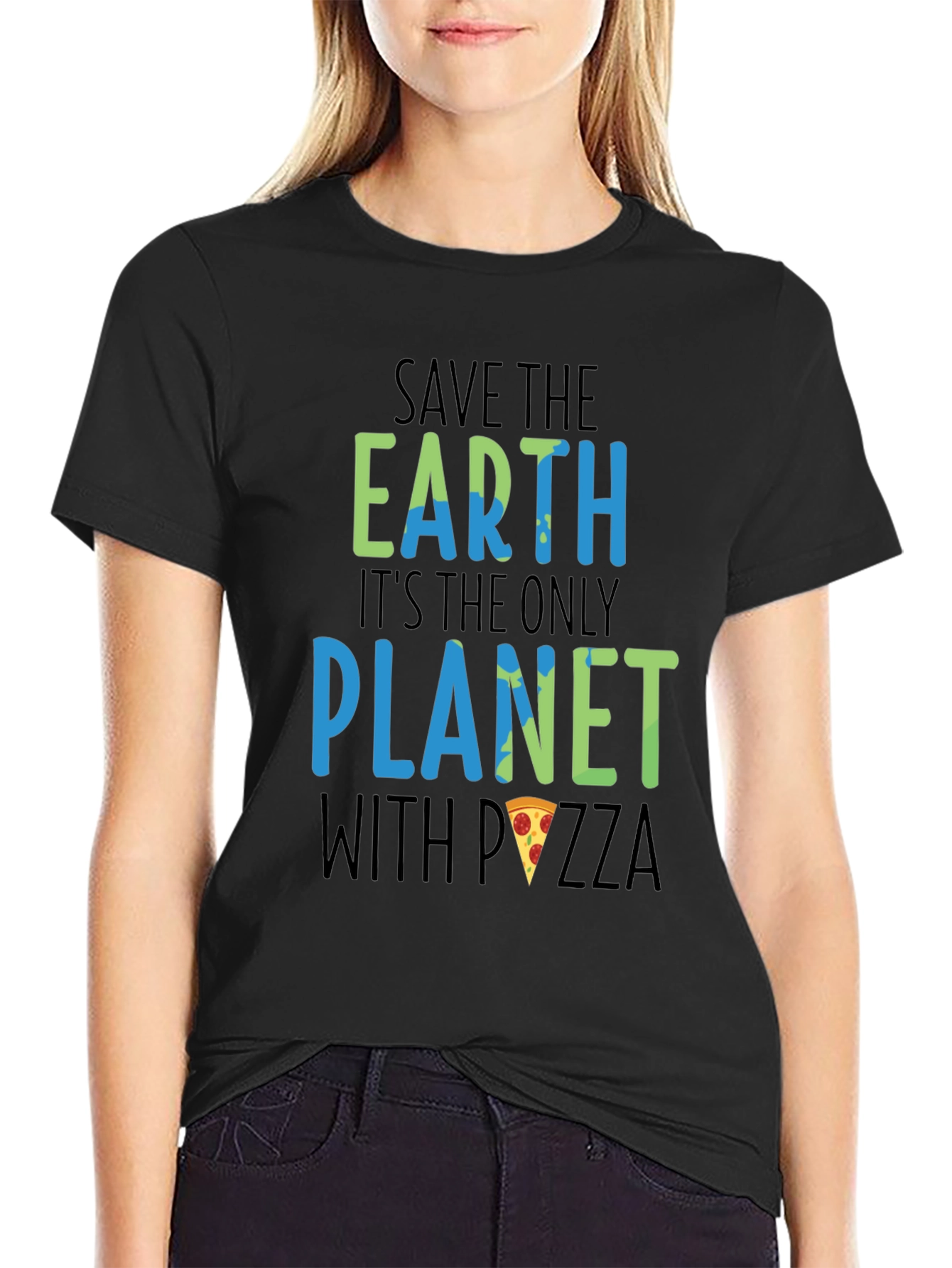 Save the Earth Pizza Planet Graphic Tee