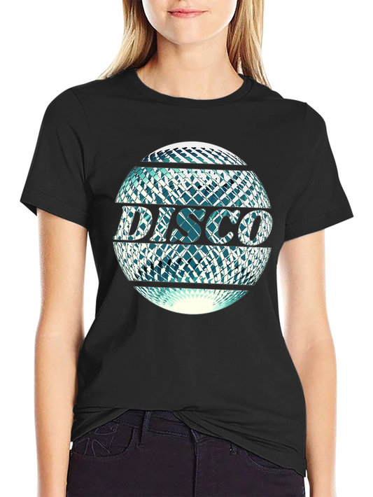Retro Disco Ball T-Shirt - Vintage Style Party Tee