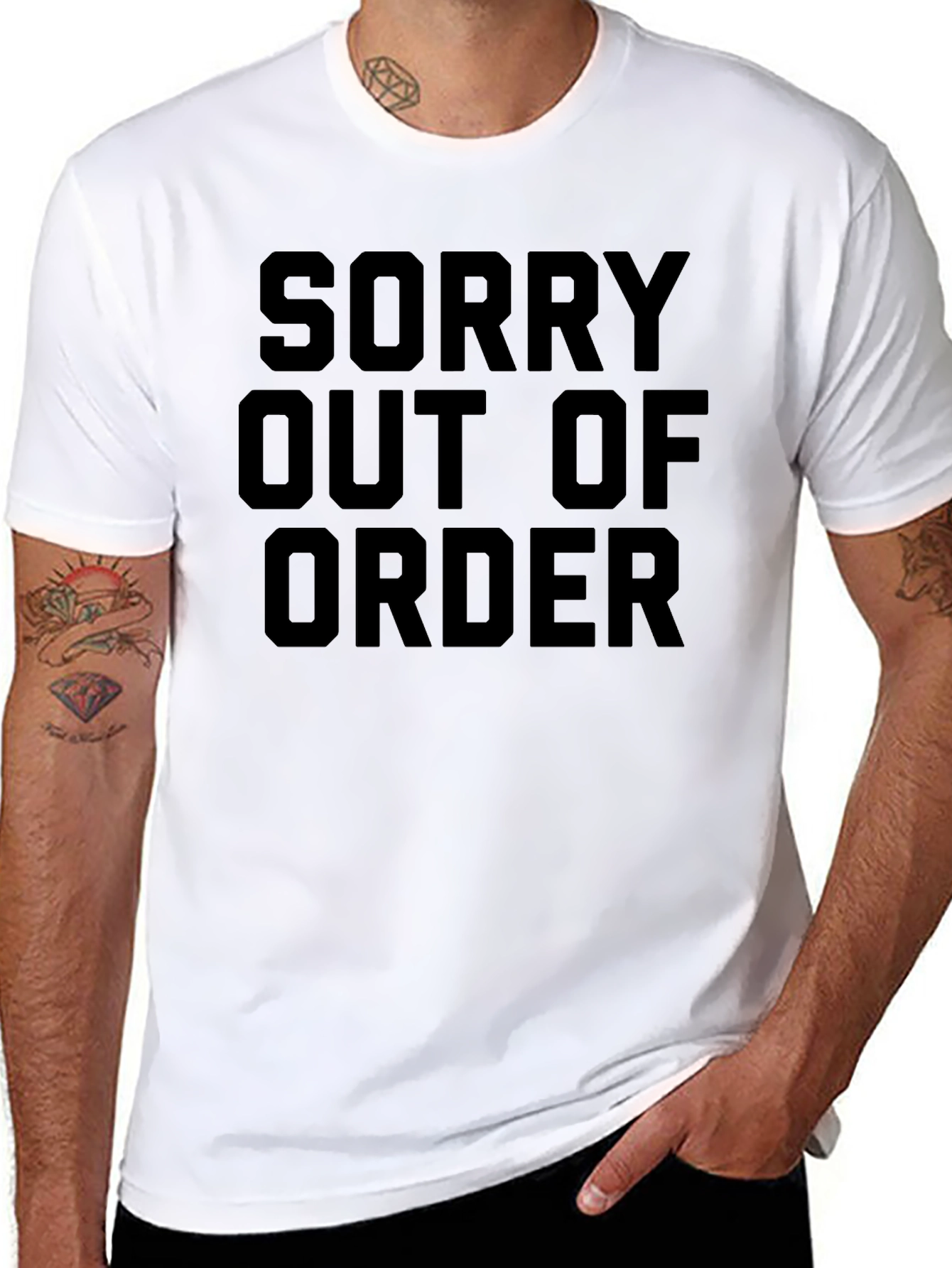 Sorry Out of Order Graphic Tee