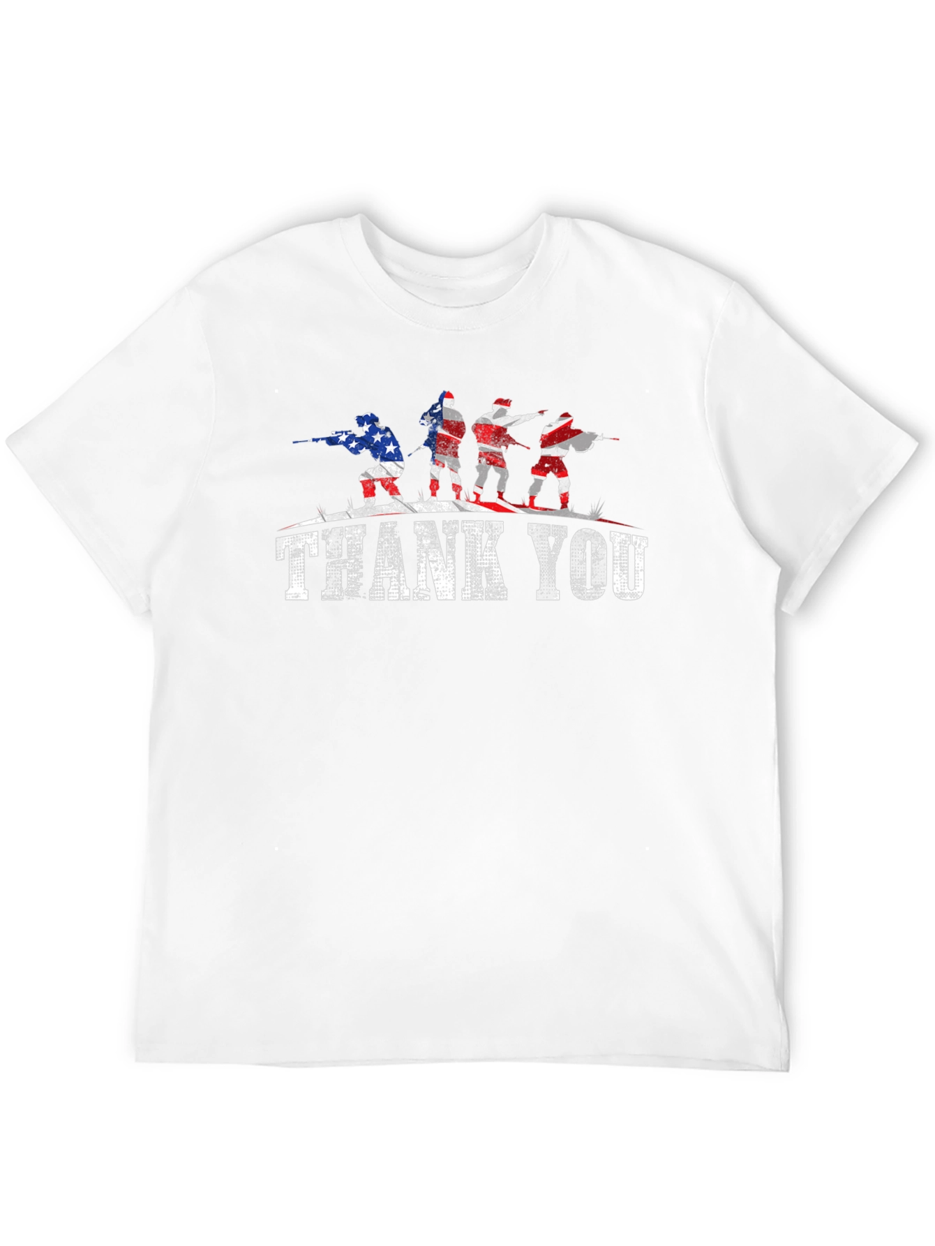 Thank You Veterans T-Shirt - American Flag