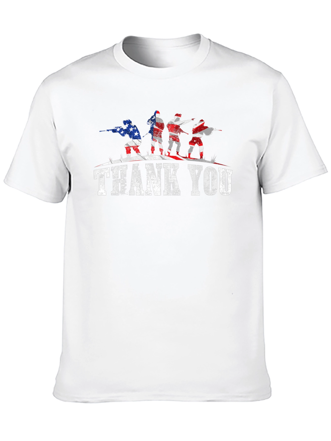 Thank You Veterans T-Shirt - American Flag
