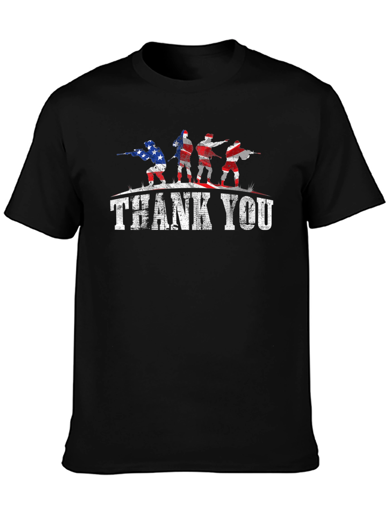 Thank You Veterans T-Shirt - American Flag