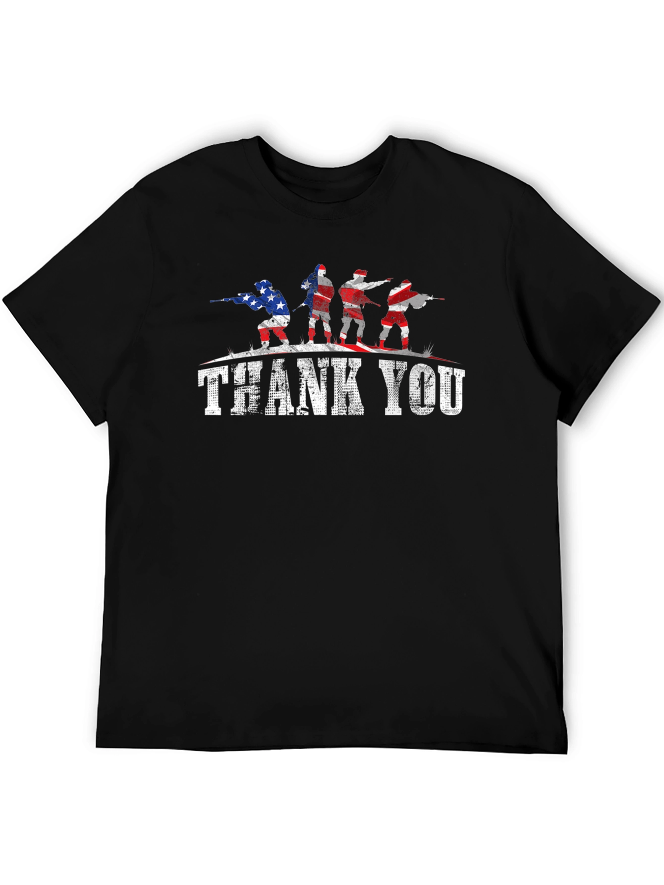 Thank You Veterans T-Shirt - American Flag