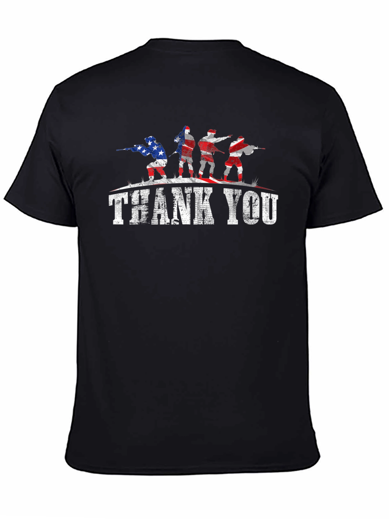 Thank You Veterans T-Shirt - American Flag