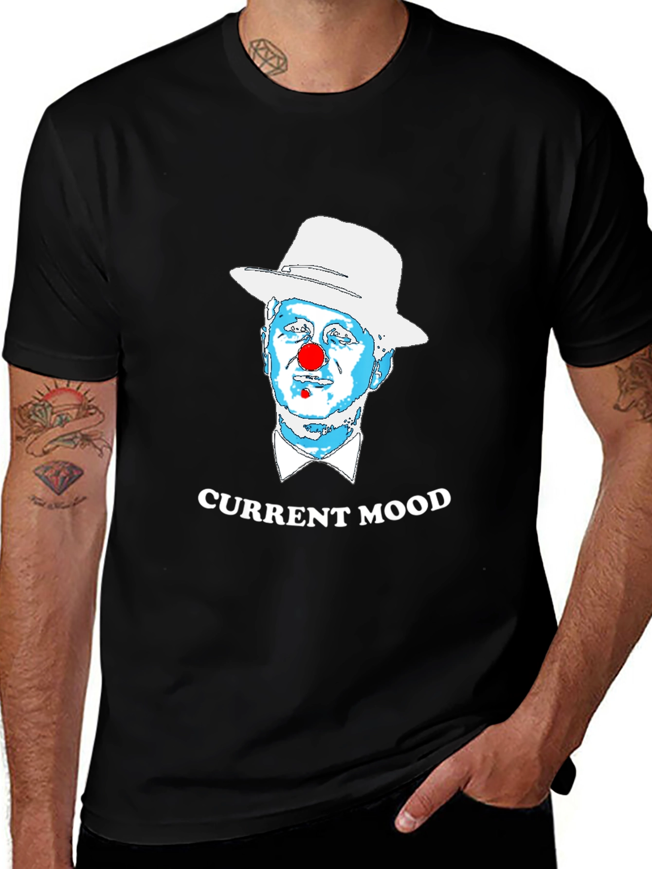 Clown Mood Graphic T-Shirt