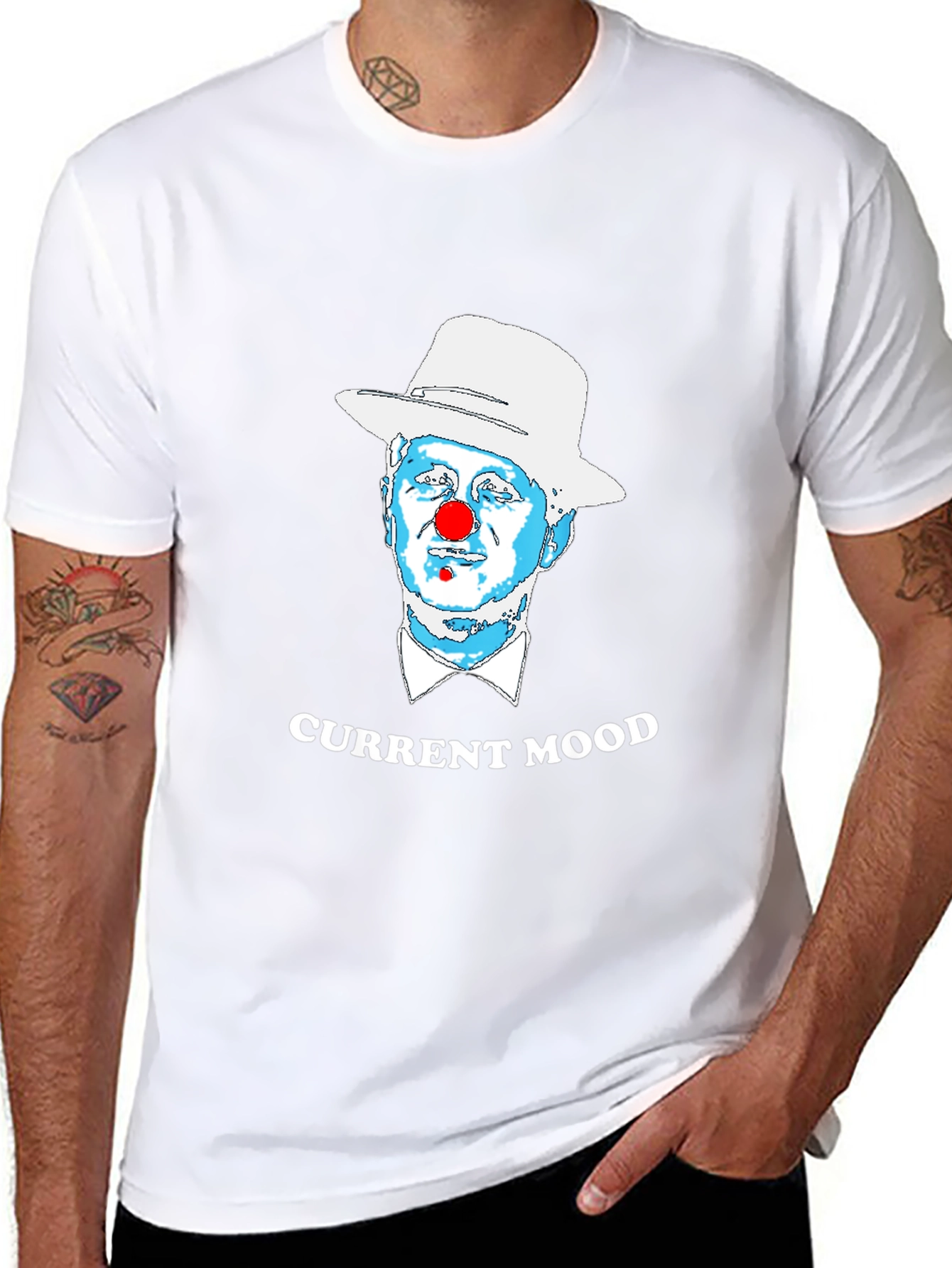 Clown Mood Graphic T-Shirt