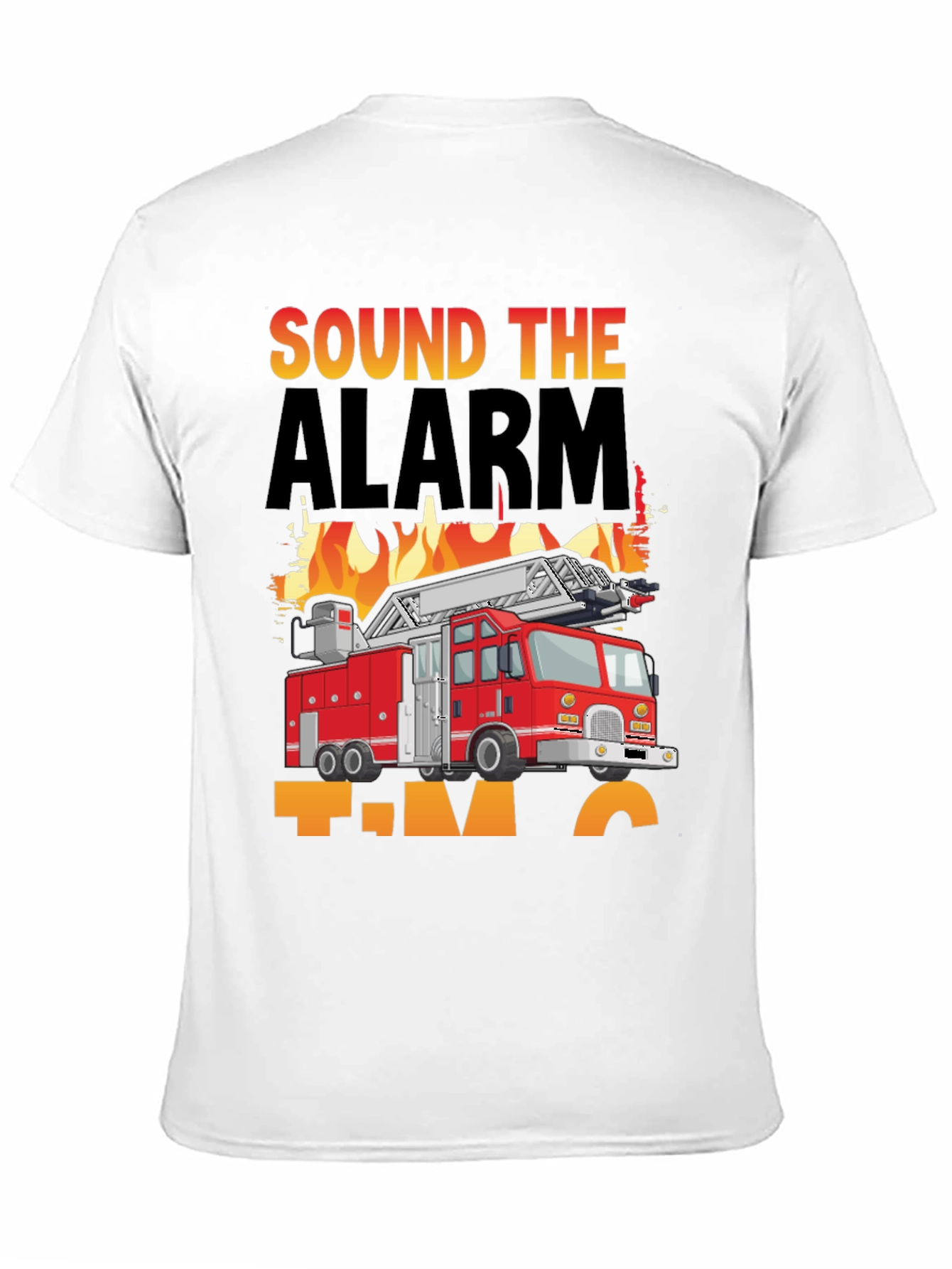 Sound The Alarm Firetruck T-Shirt