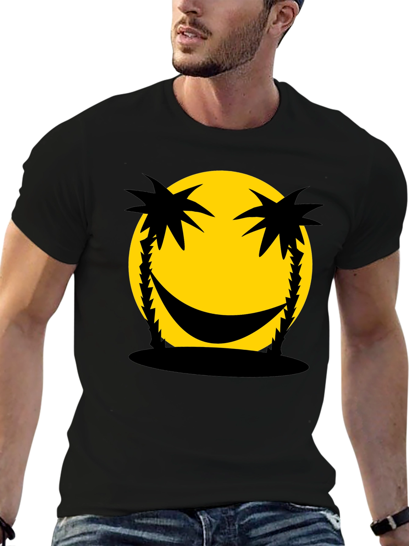 Smiley Palm Tree T-Shirt