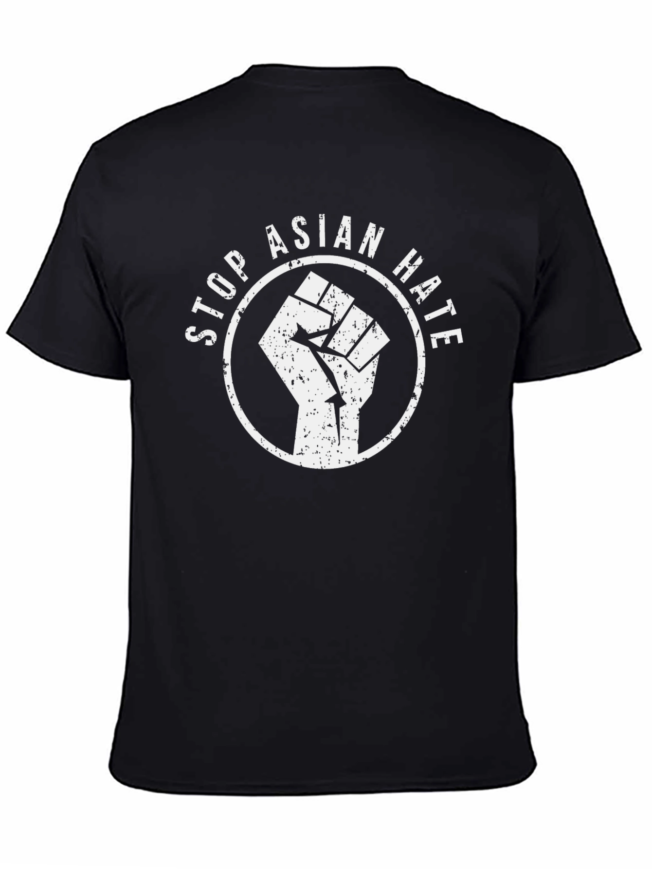 Stop Asian Hate Black T-Shirt