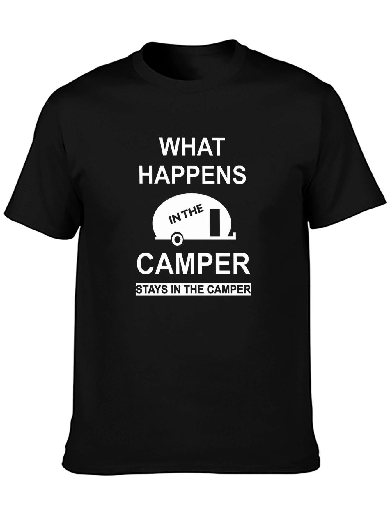 Camper Graphic Tee - What Happens in the Camper
