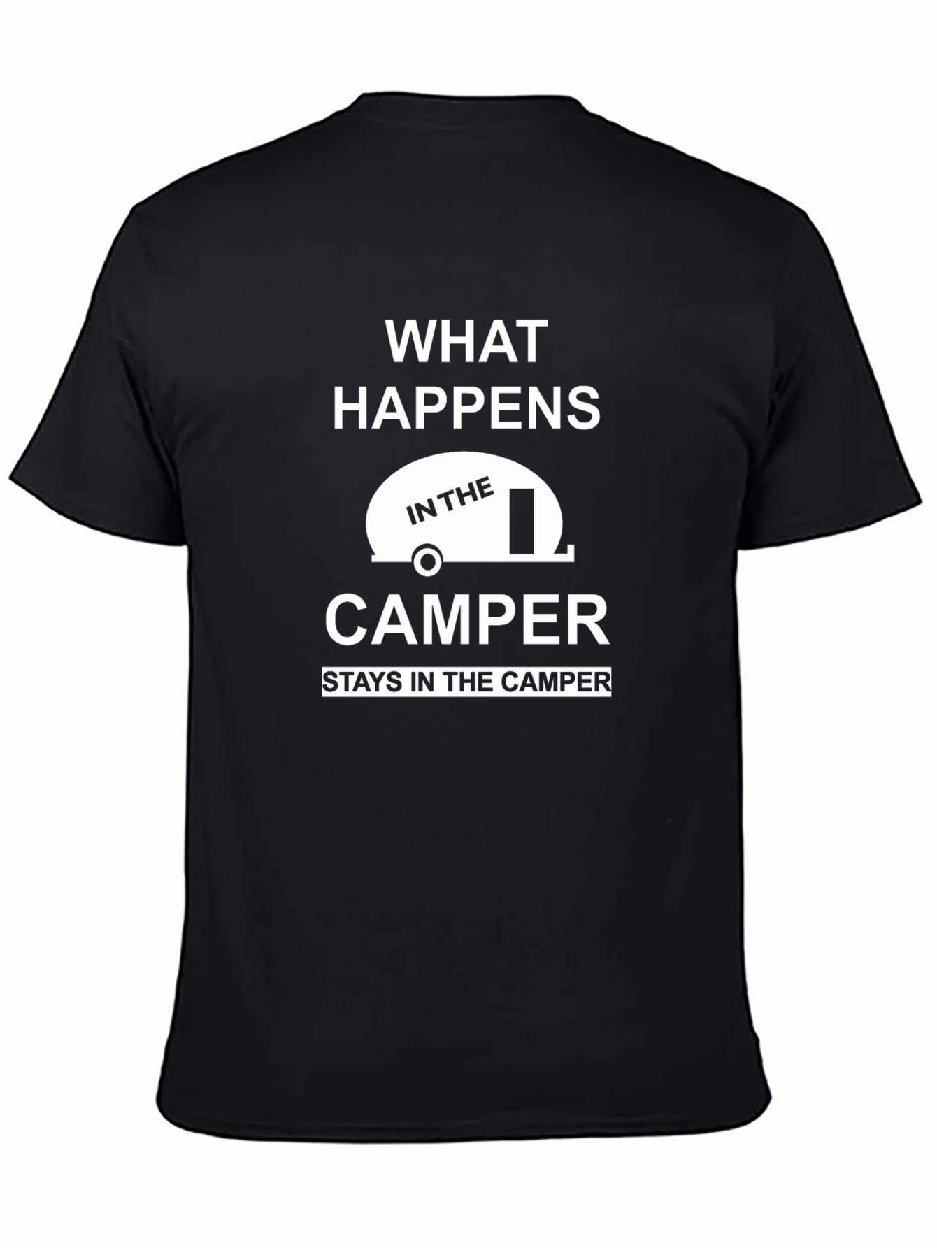 Camper Graphic Tee - What Happens in the Camper