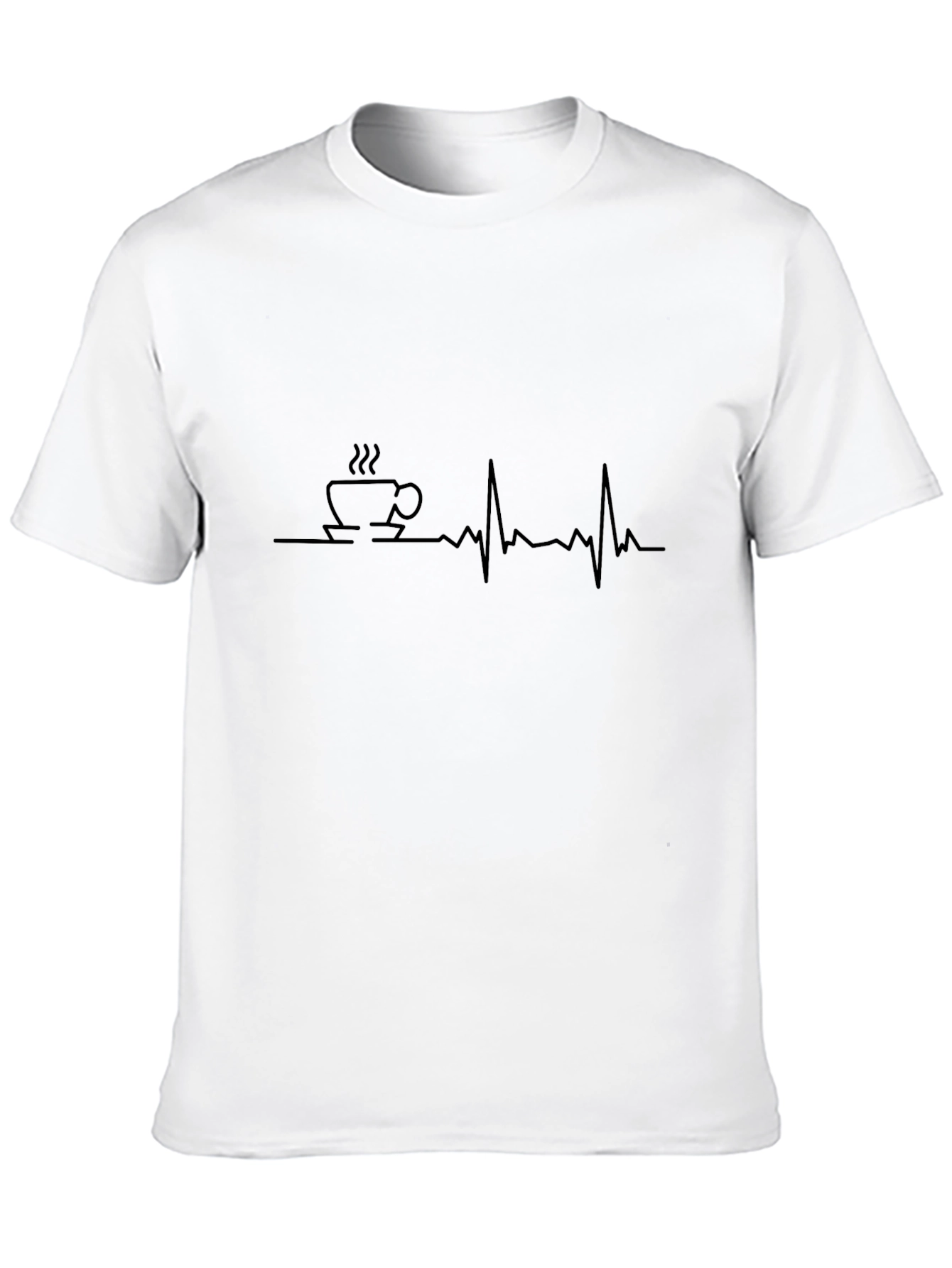 Coffee Heartbeat Graphic Tee