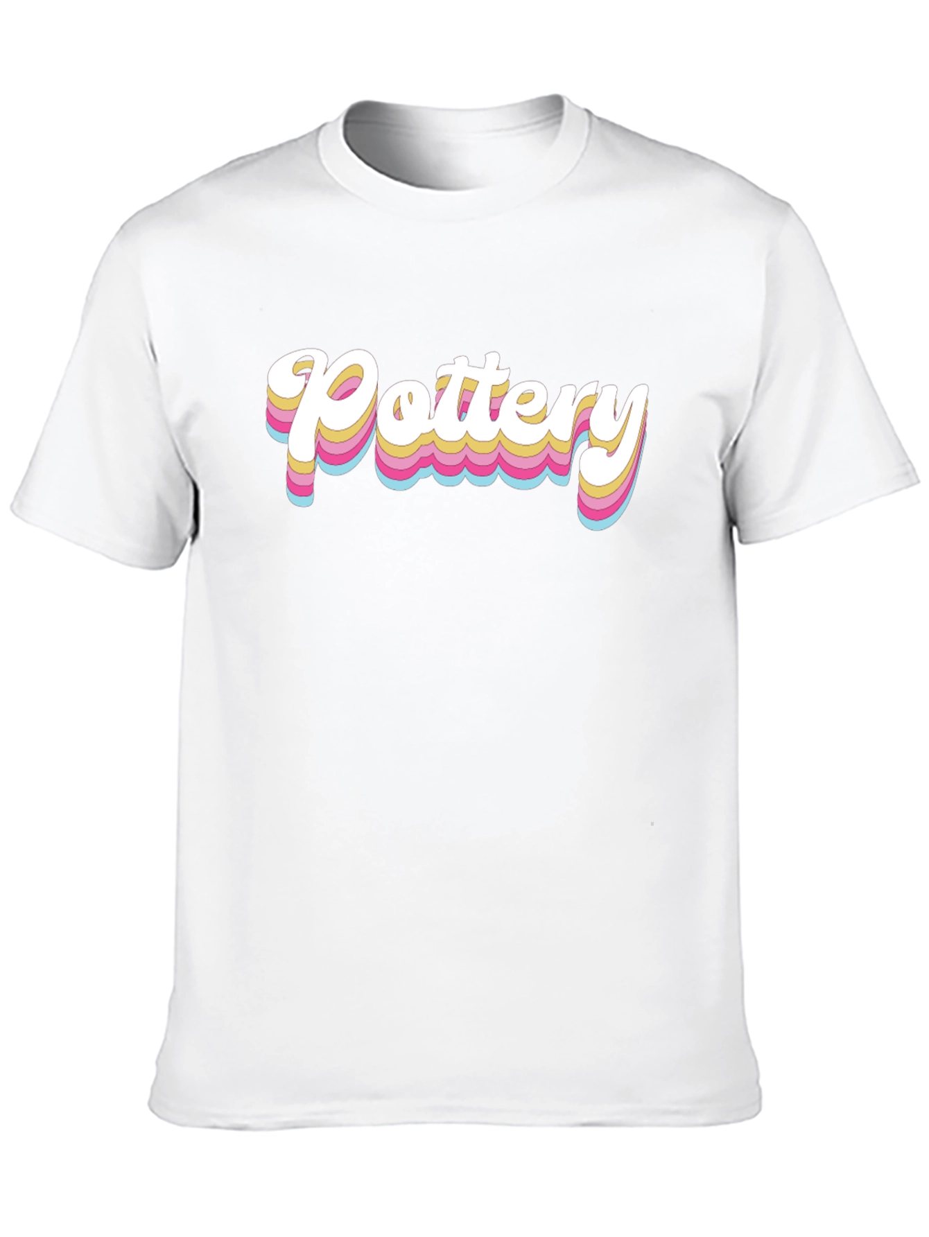 Retro Pottery T-Shirt - Stylish Graphic Tee