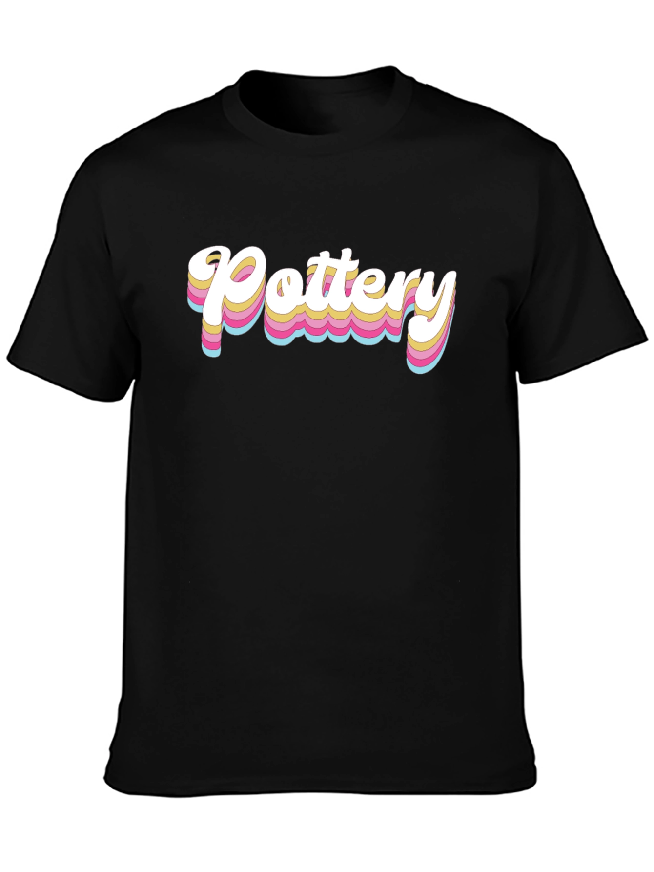 Retro Pottery T-Shirt - Stylish Graphic Tee