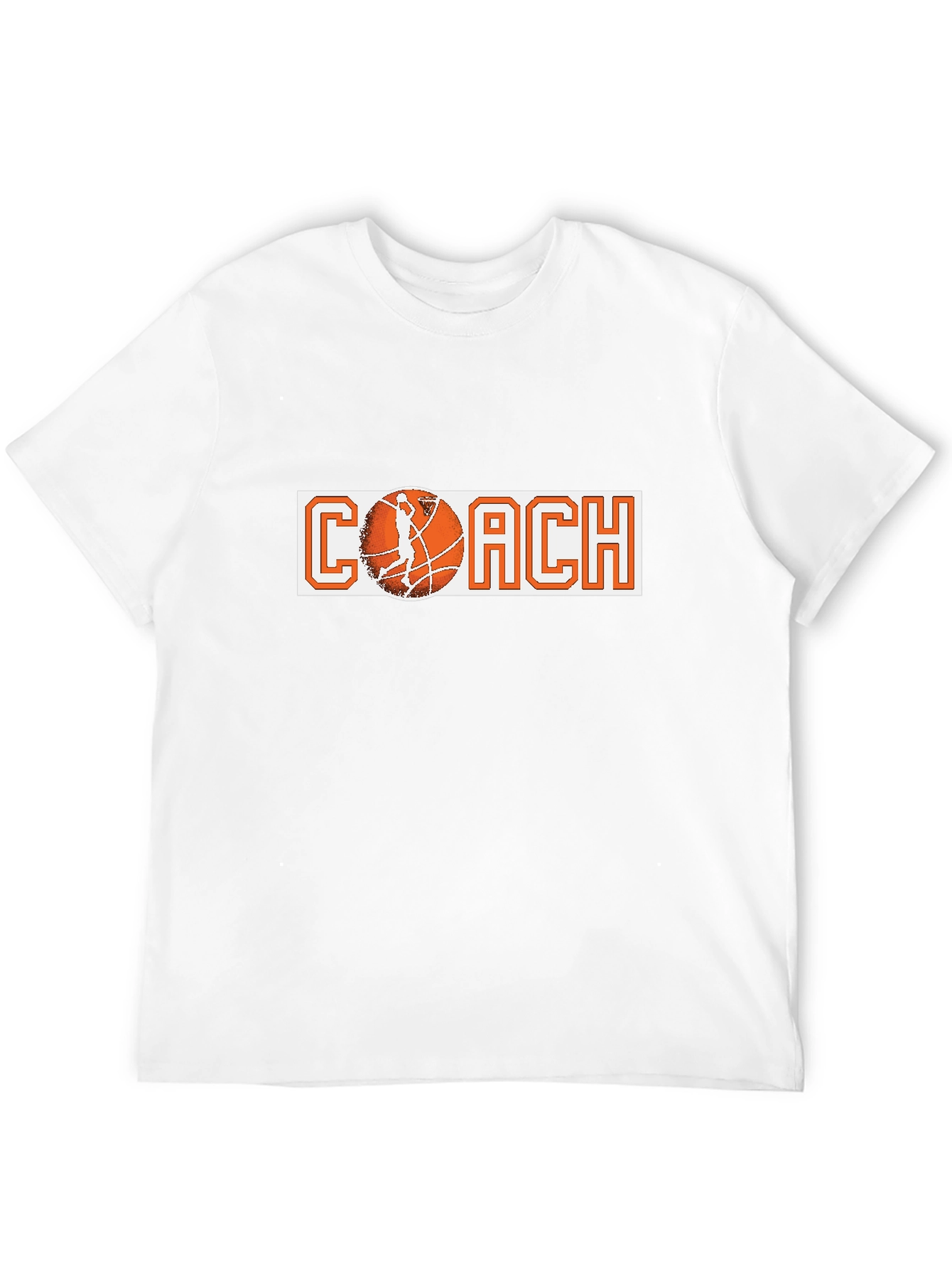 Basketball Coach Graphic Tee - Black