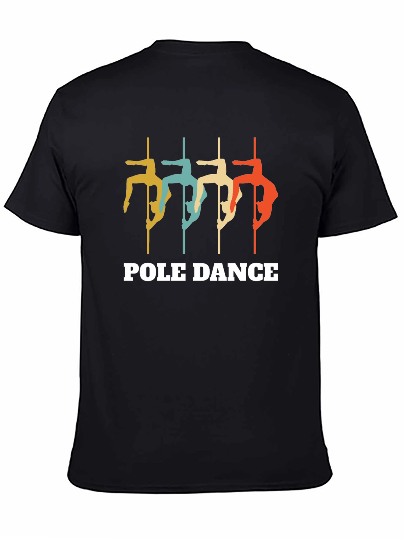 Retro Pole Dance Graphic T-Shirt