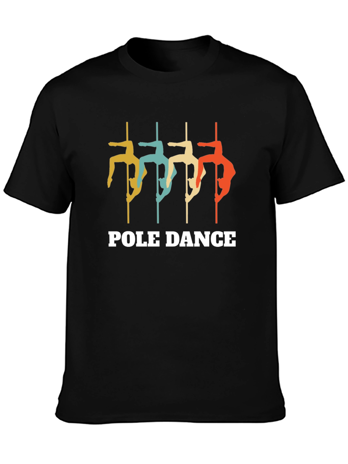 Retro Pole Dance Graphic T-Shirt