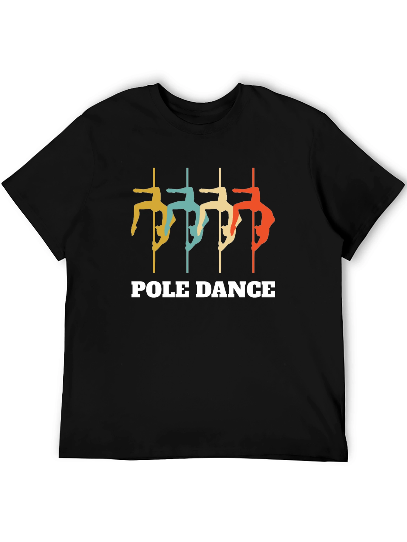 Retro Pole Dance Graphic T-Shirt