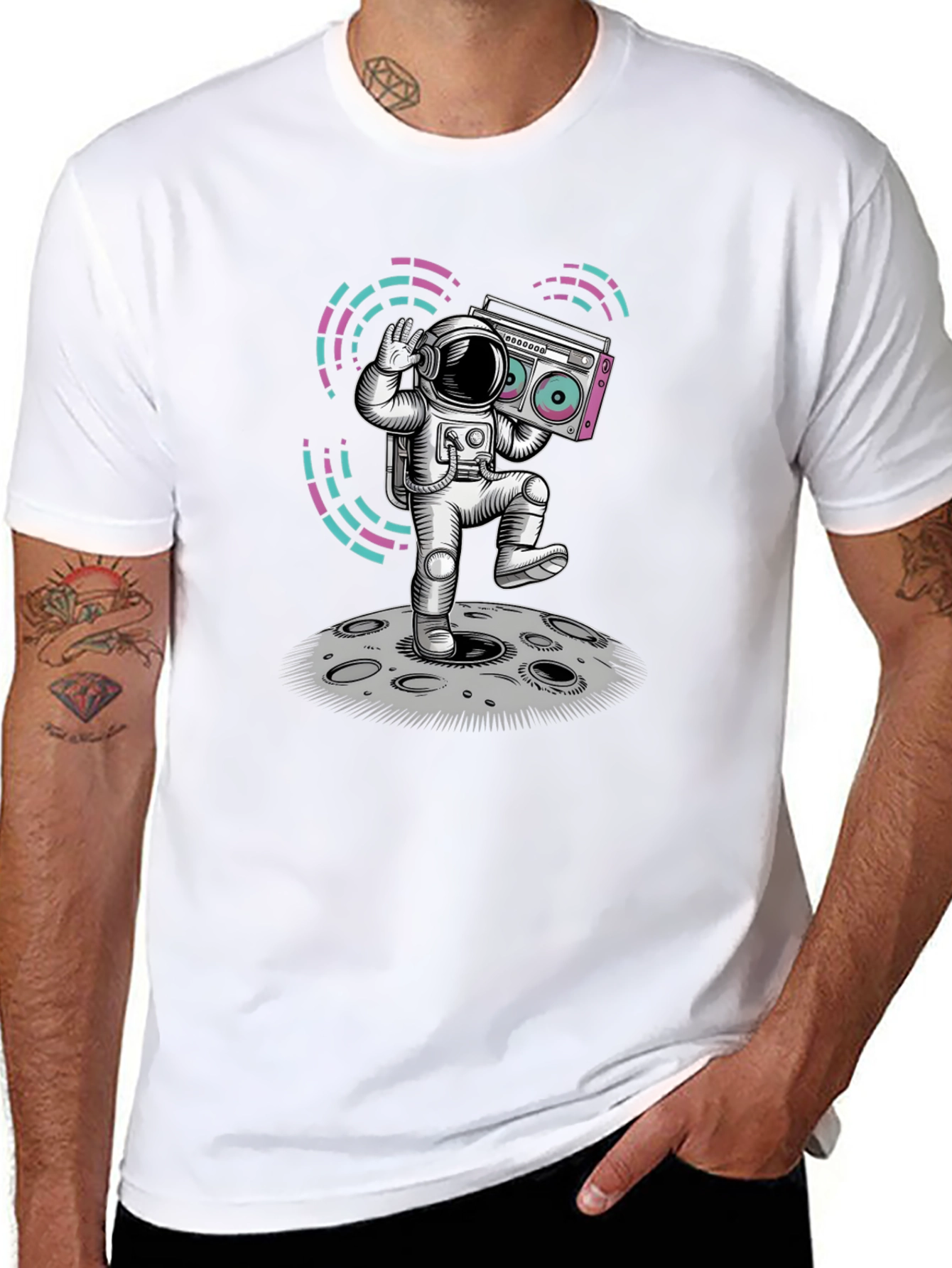 Astronaut Moonwalk Tee