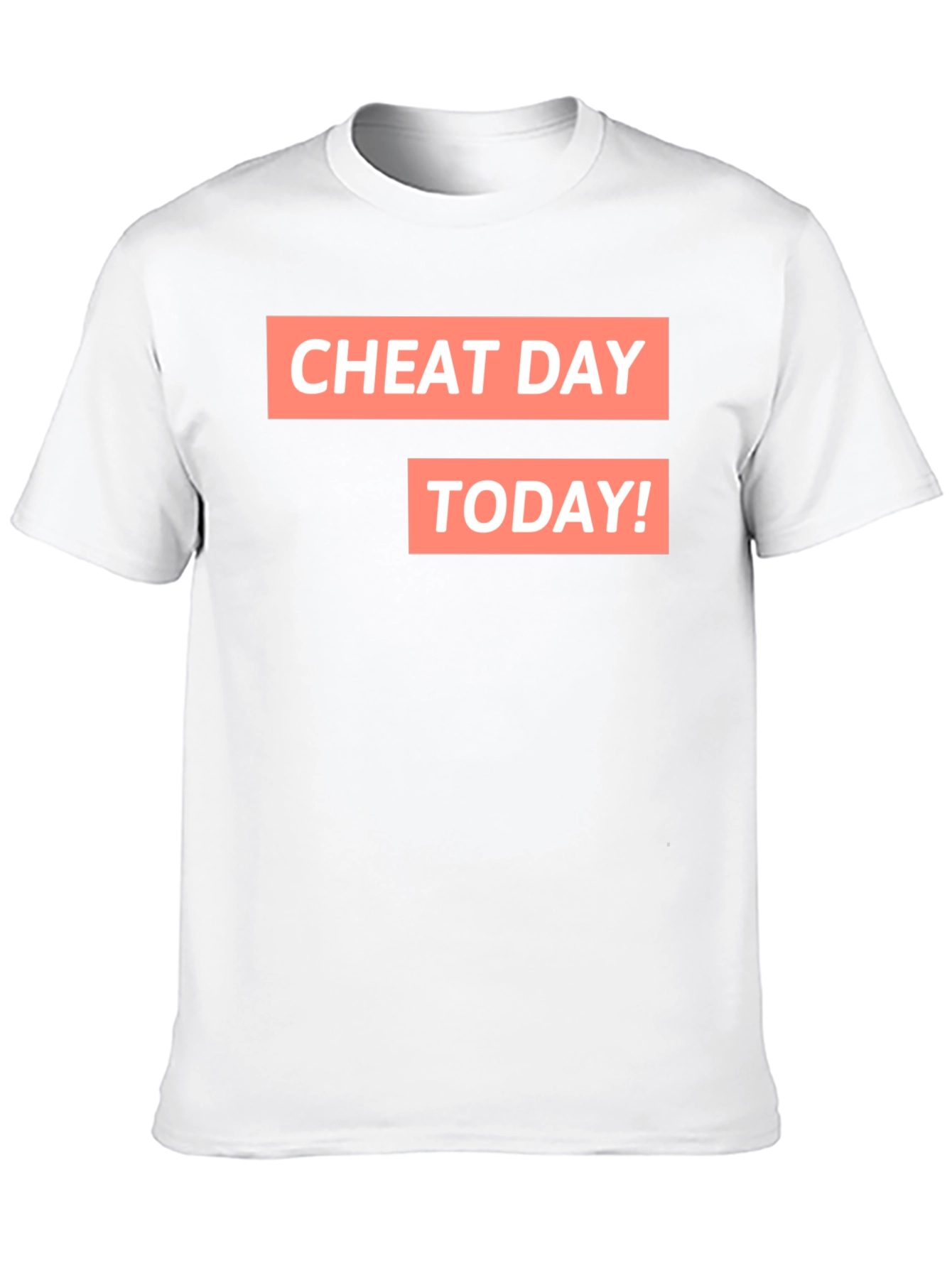 Cheat Day Today! Black T-Shirt