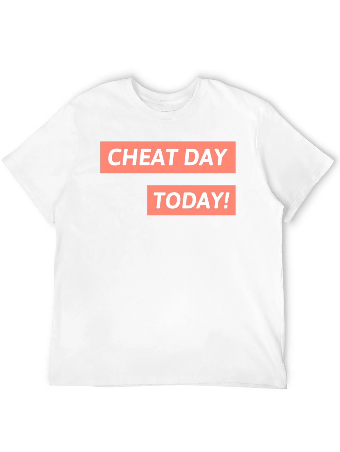 Cheat Day Today! Black T-Shirt