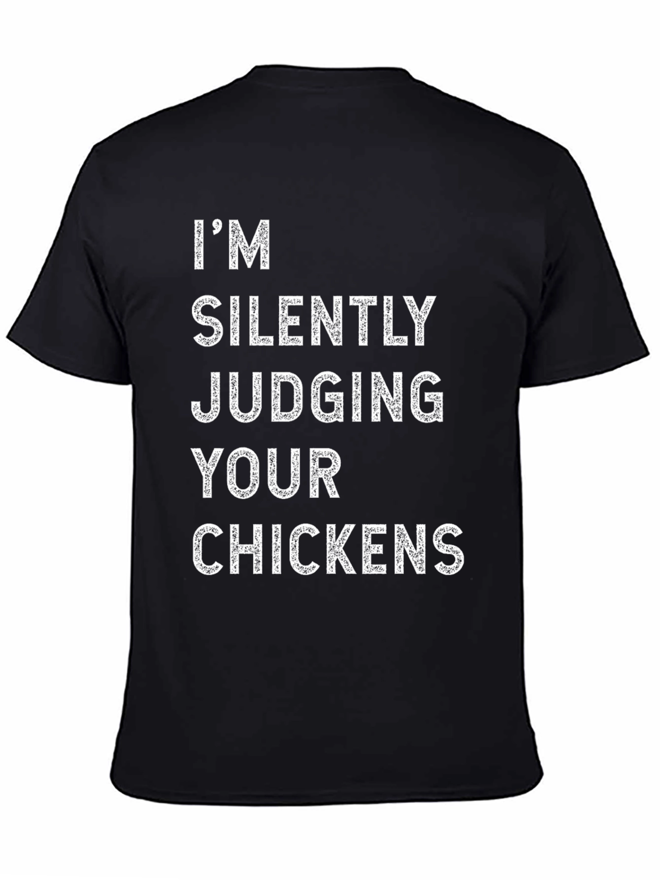 Silently Judging Chickens Graphic T-Shirt