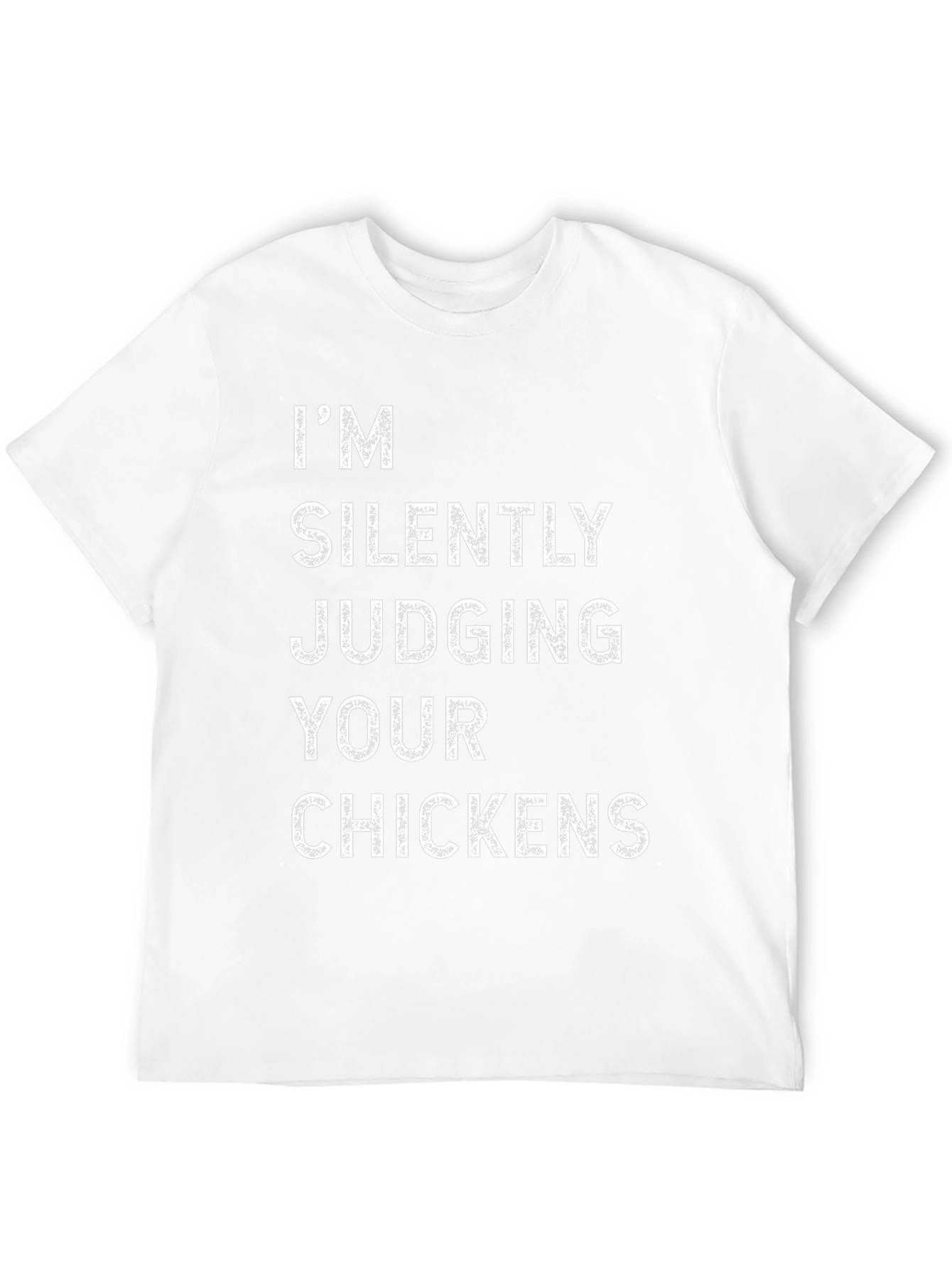 Silently Judging Chickens Graphic T-Shirt