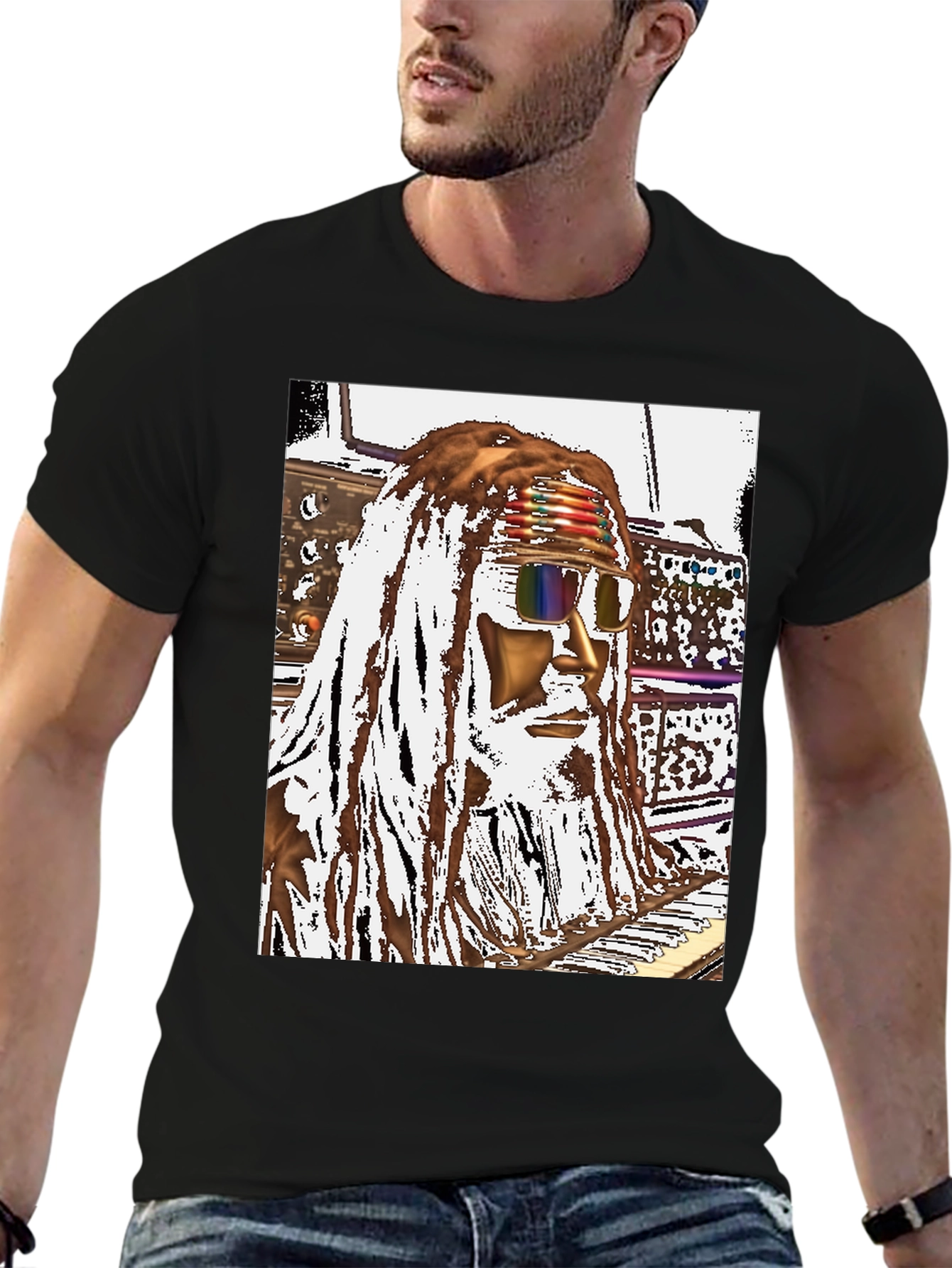Retro Music Legend Graphic Tee
