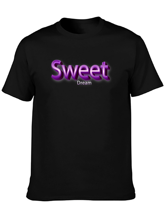 Sweet Dream Black T-Shirt | Casual Comfort