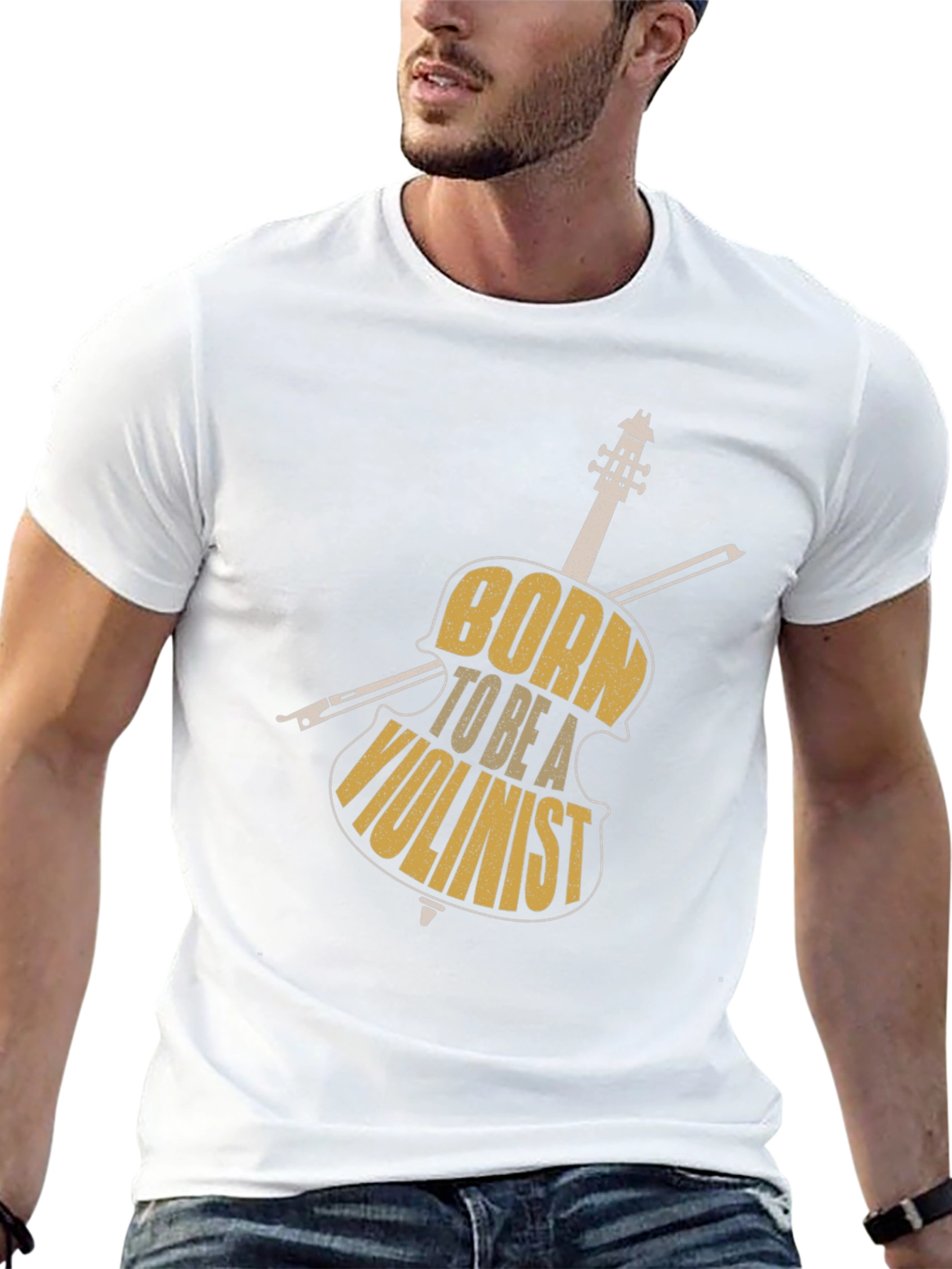 Born to Be a Violinist Graphic T-Shirt