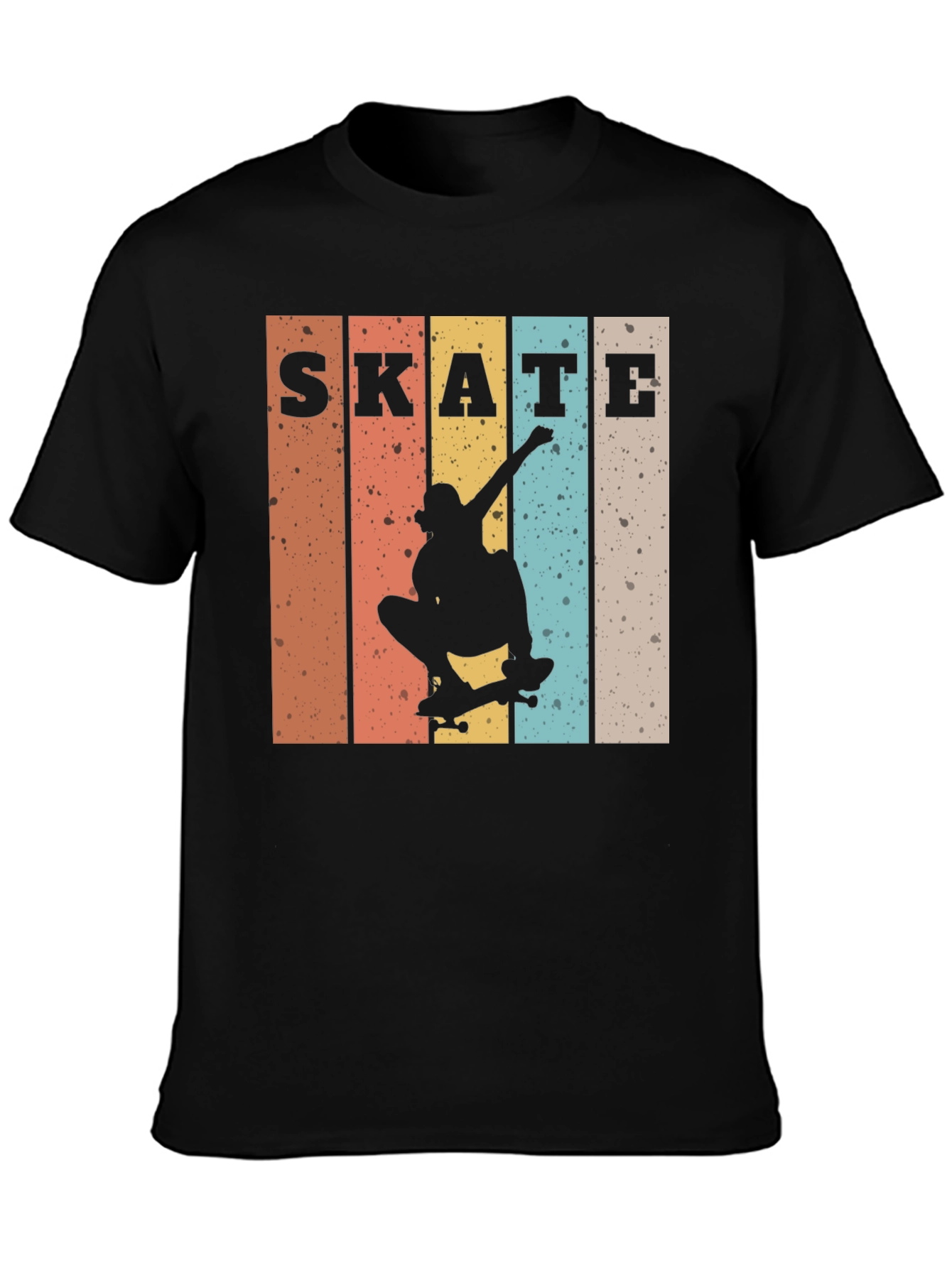 Retro Skate T-Shirt - Skateboarder Design