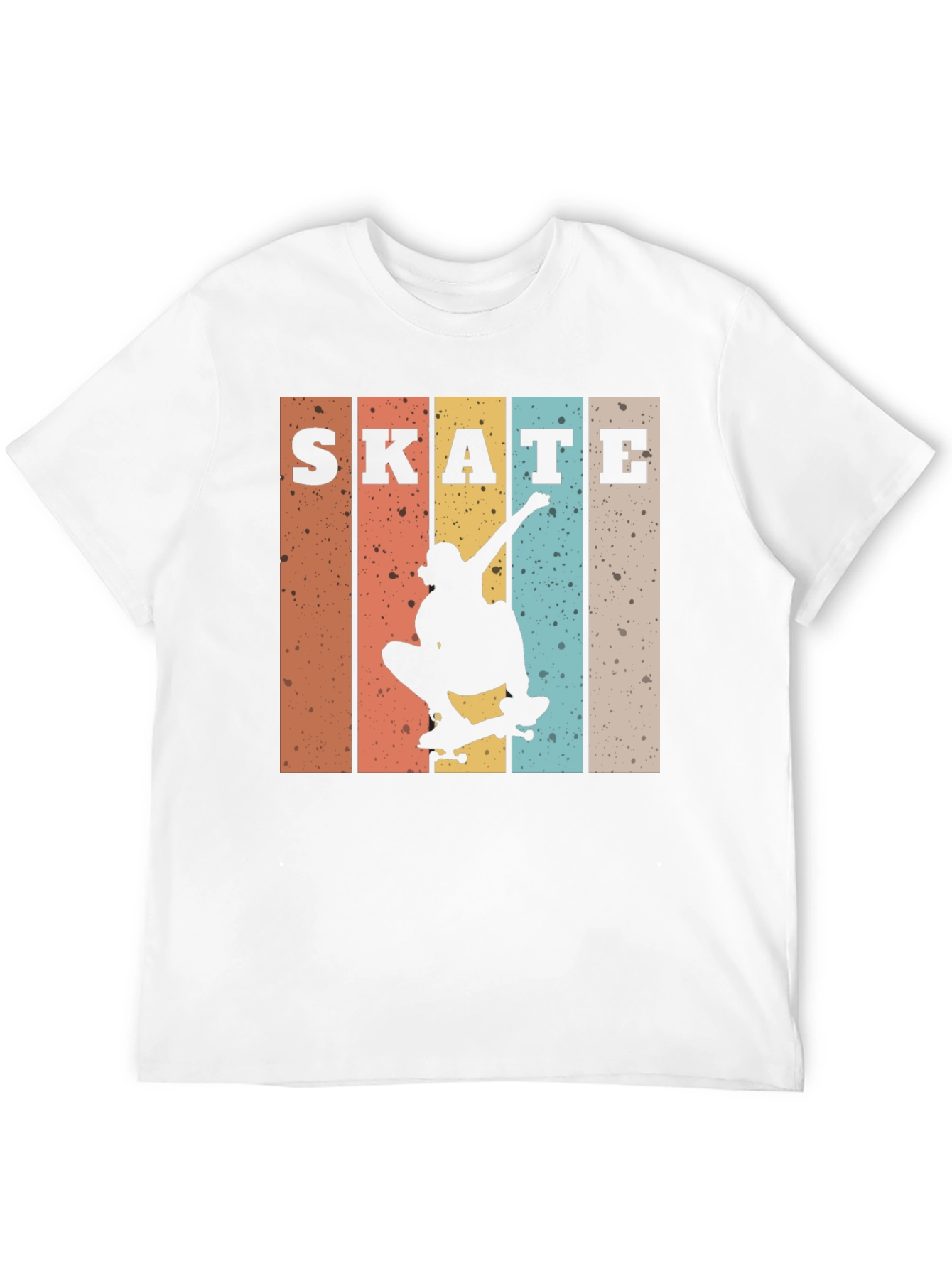 Retro Skate T-Shirt - Skateboarder Design