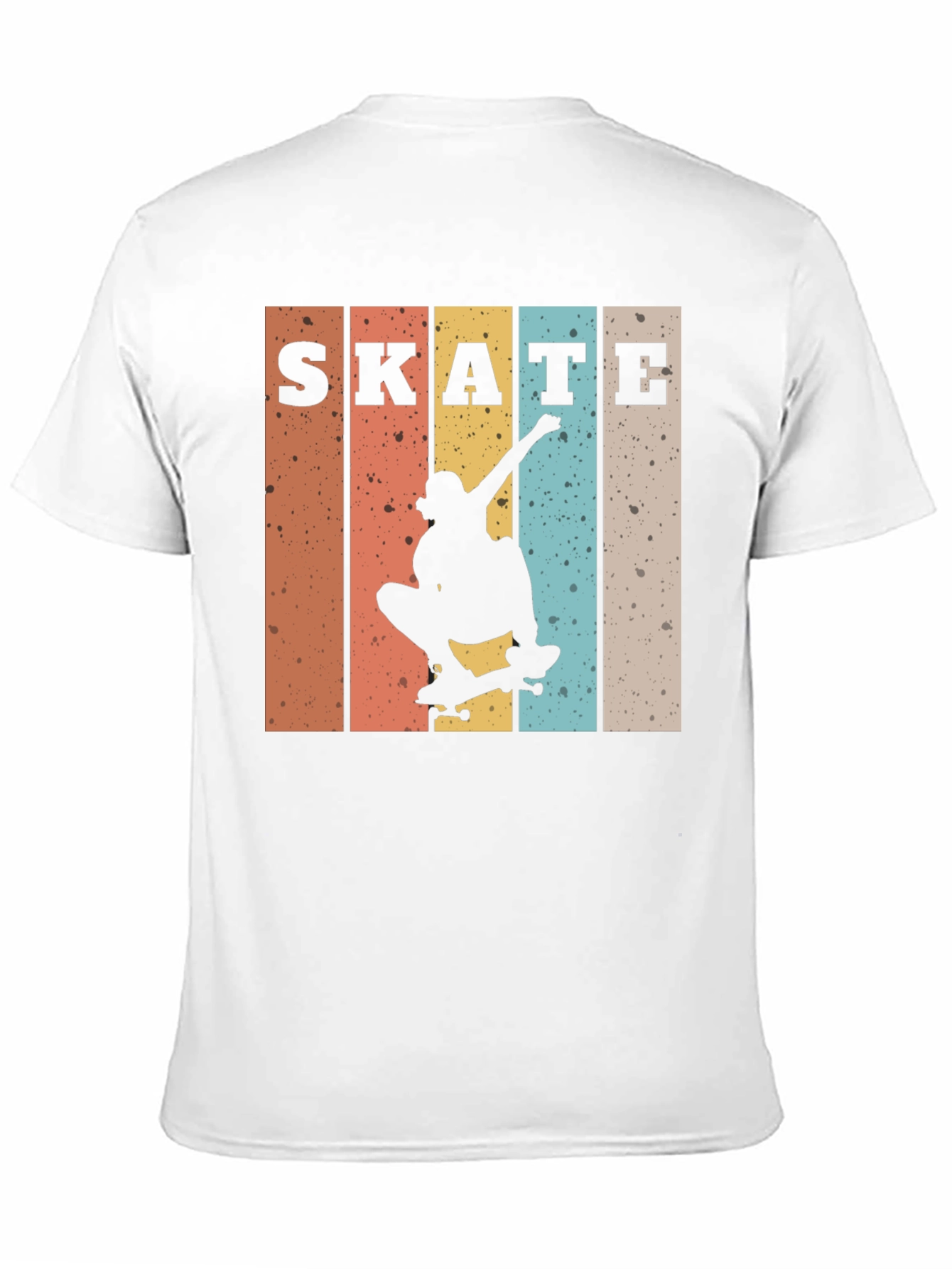 Retro Skate T-Shirt - Skateboarder Design