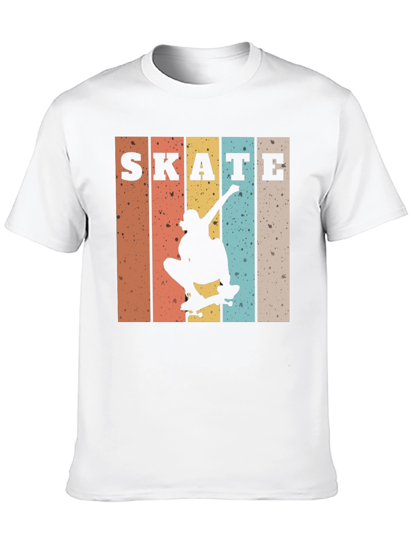 Retro Skate T-Shirt - Skateboarder Design