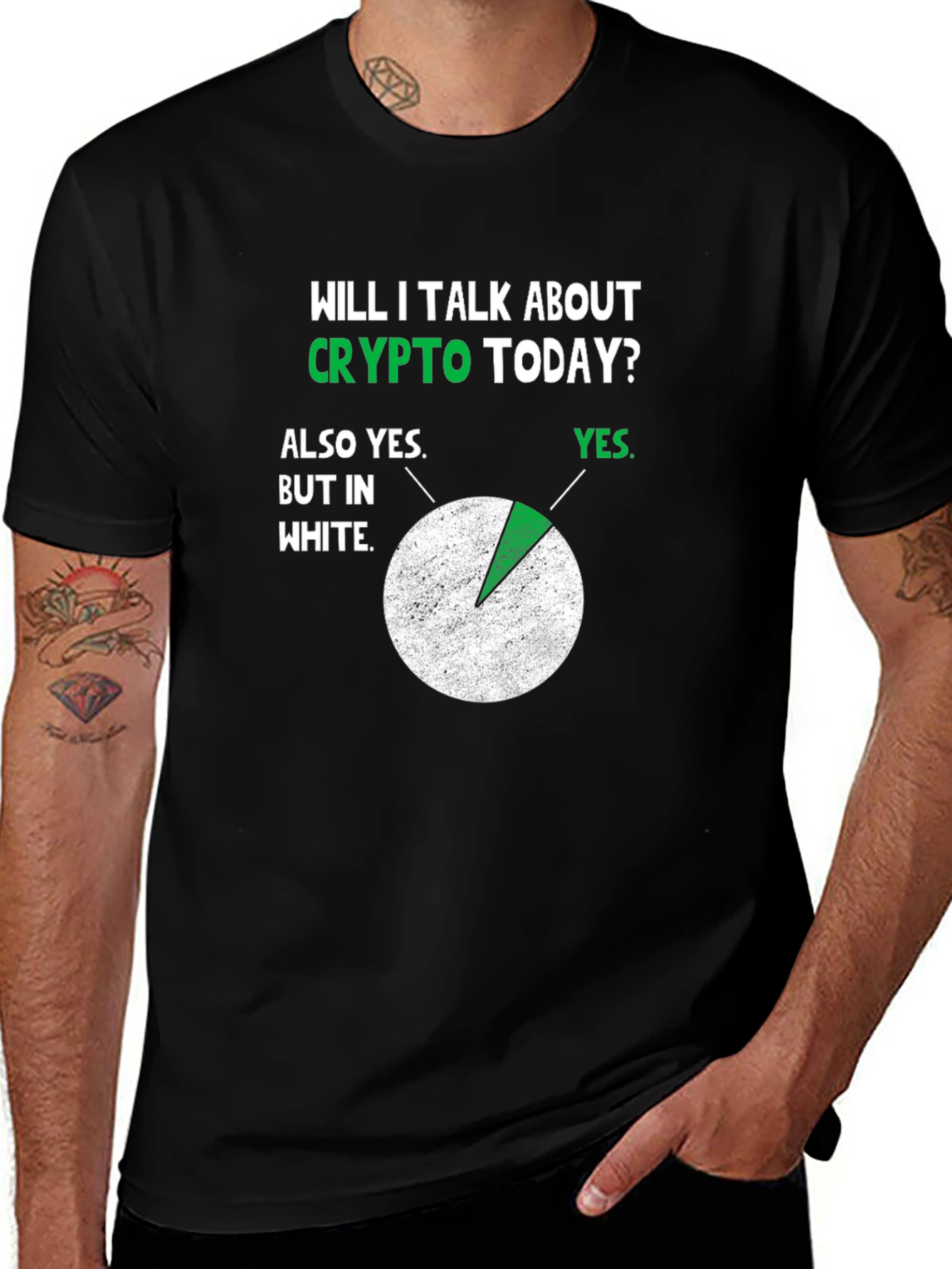 Crypto Today T-Shirt - Funny Bitcoin Graphic Tee