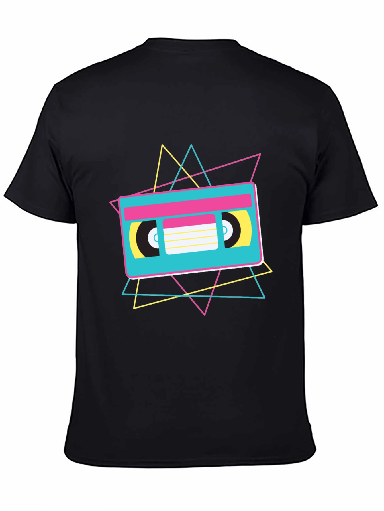 Retro Cassette Tape Graphic T-Shirt