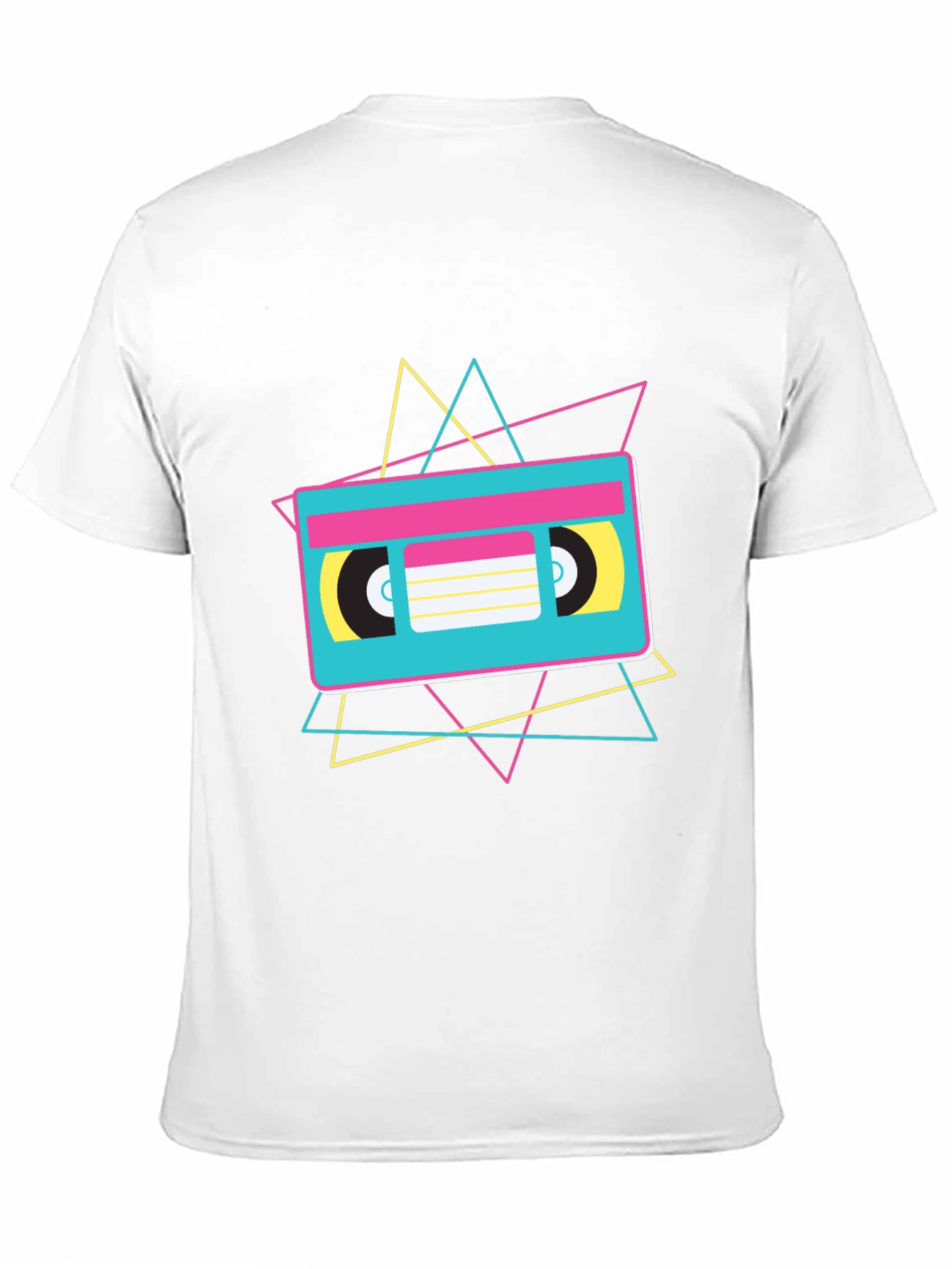 Retro Cassette Tape Graphic T-Shirt