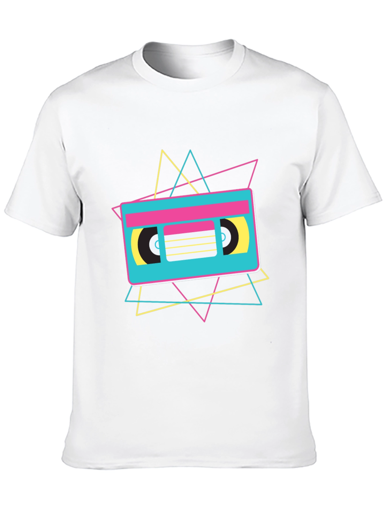 Retro Cassette Tape Graphic T-Shirt
