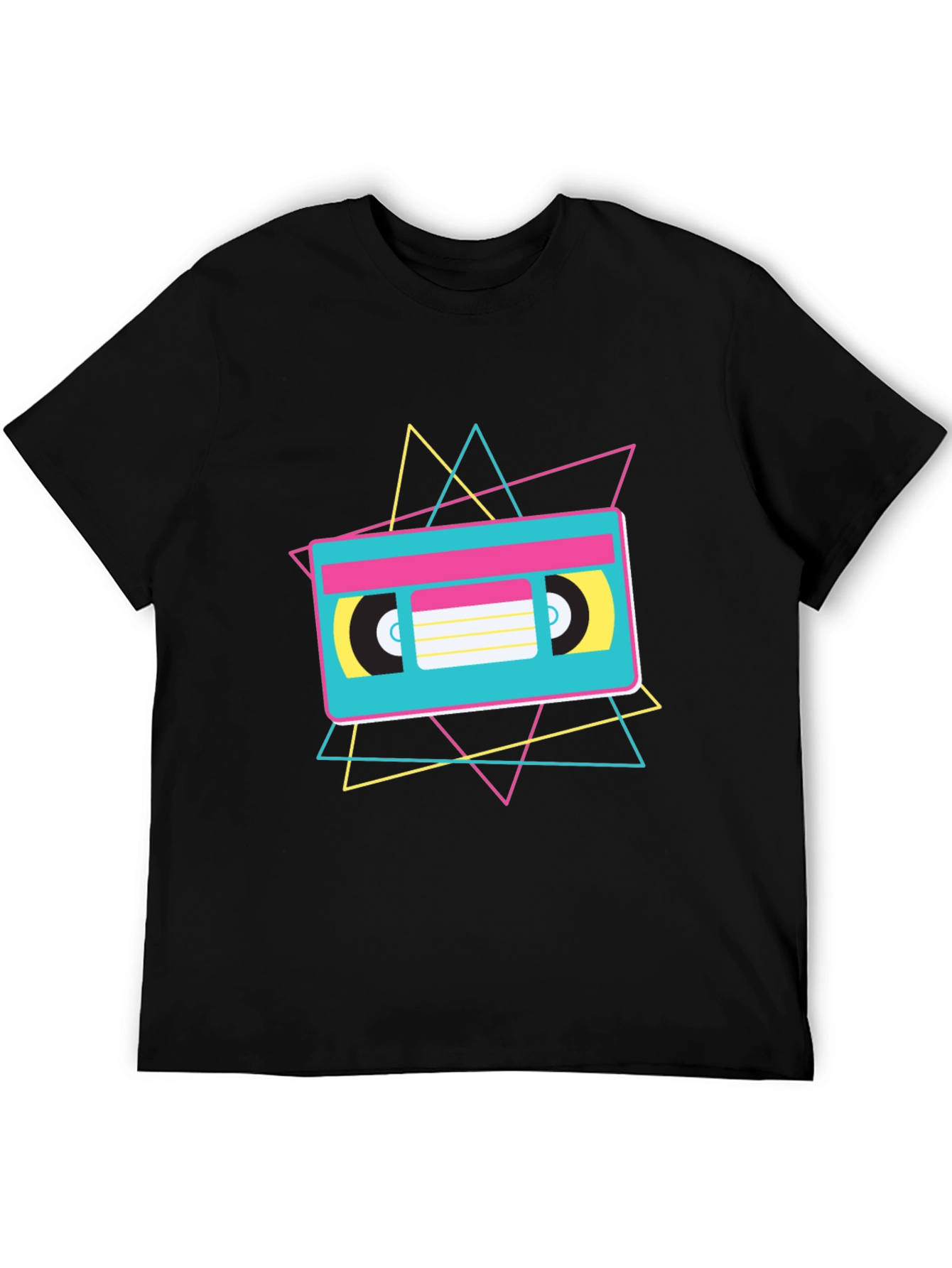 Retro Cassette Tape Graphic T-Shirt