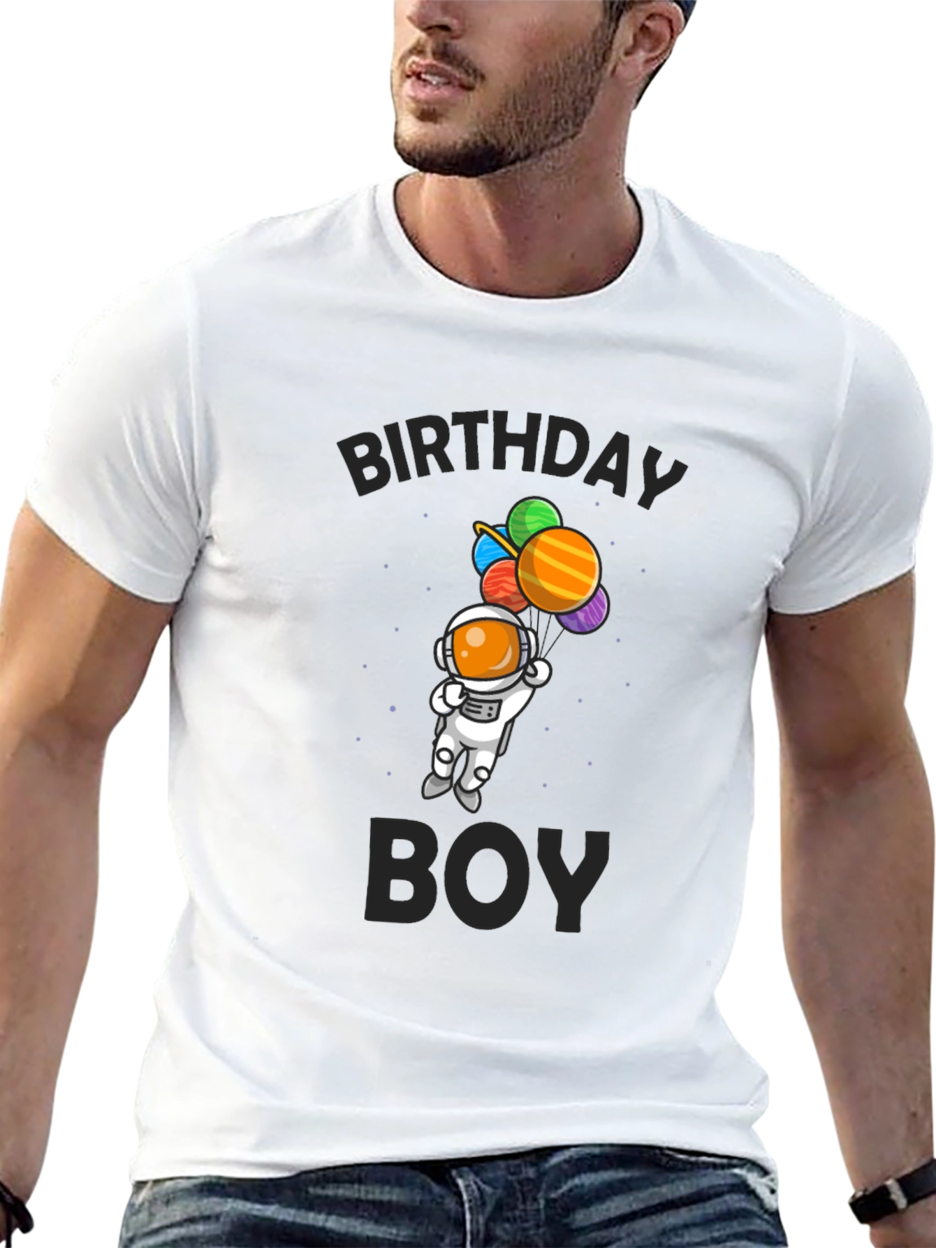 Birthday Boy Astronaut T-Shirt