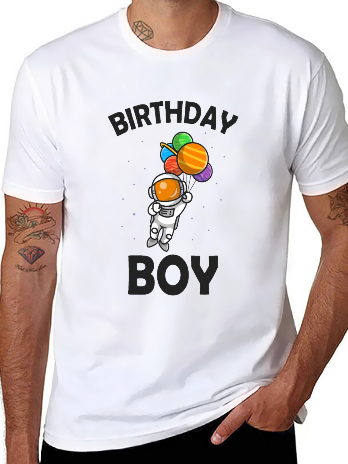 Birthday Boy Astronaut T-Shirt