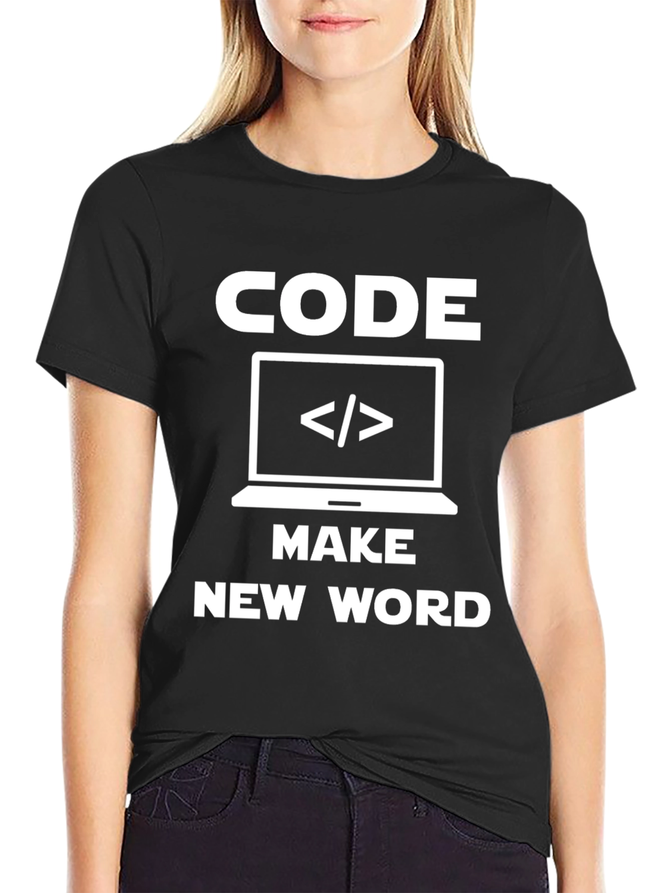 Code New Word T-Shirt - Programmer Humor